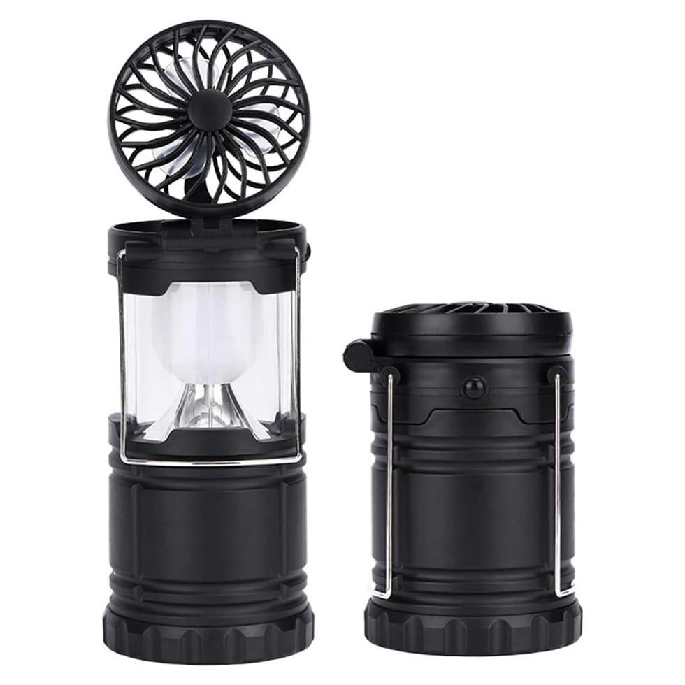 Linterna LED Viodmss con Ventilador para Camping 250 Lúmenes
