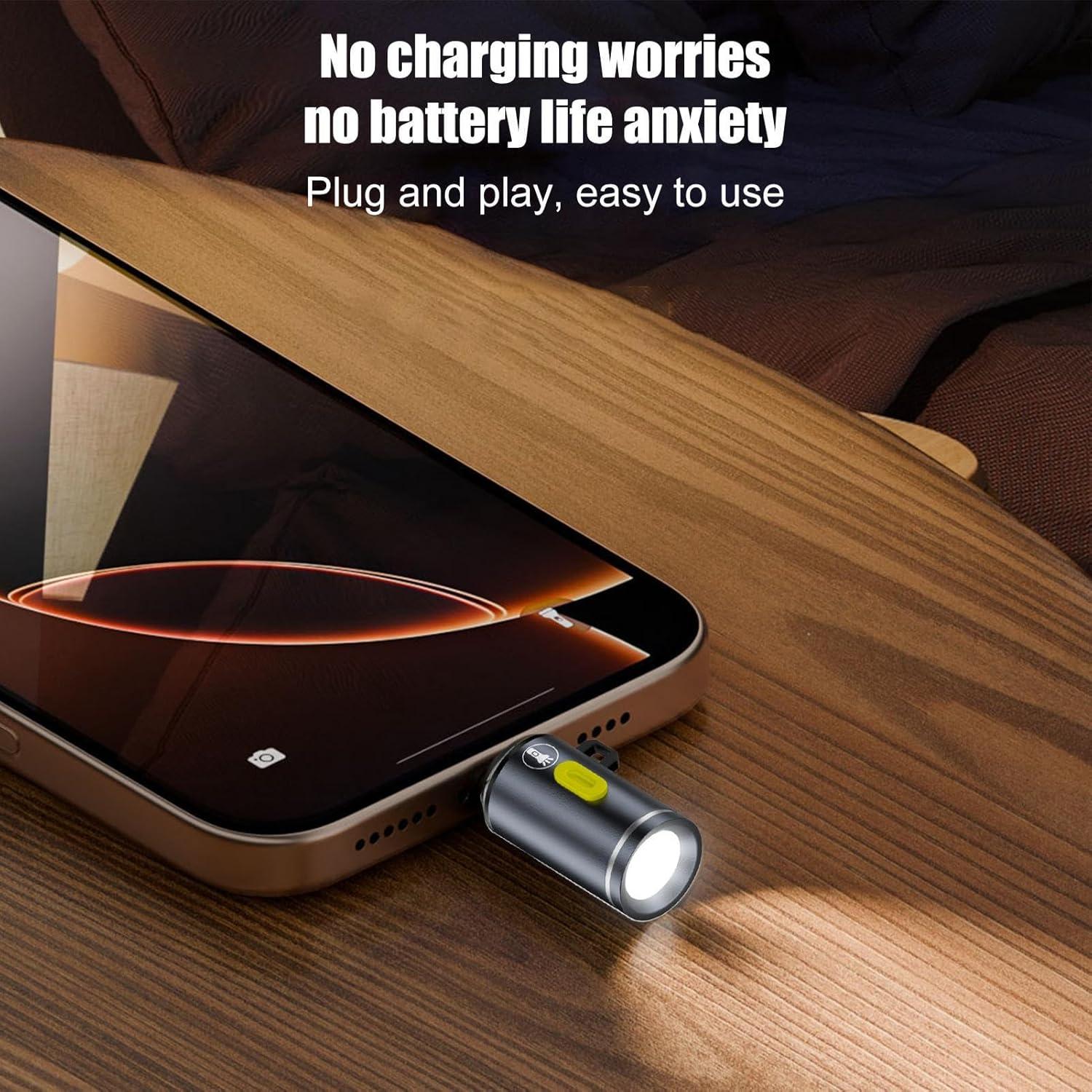 LED Outdoor Torch - Rechargeable Handheld Pocket Flashlight - Super Bright Waterproof Light | for Camping | Hiking | Adventures Walking | Garage | Preparedness | Survival Kit | Travel