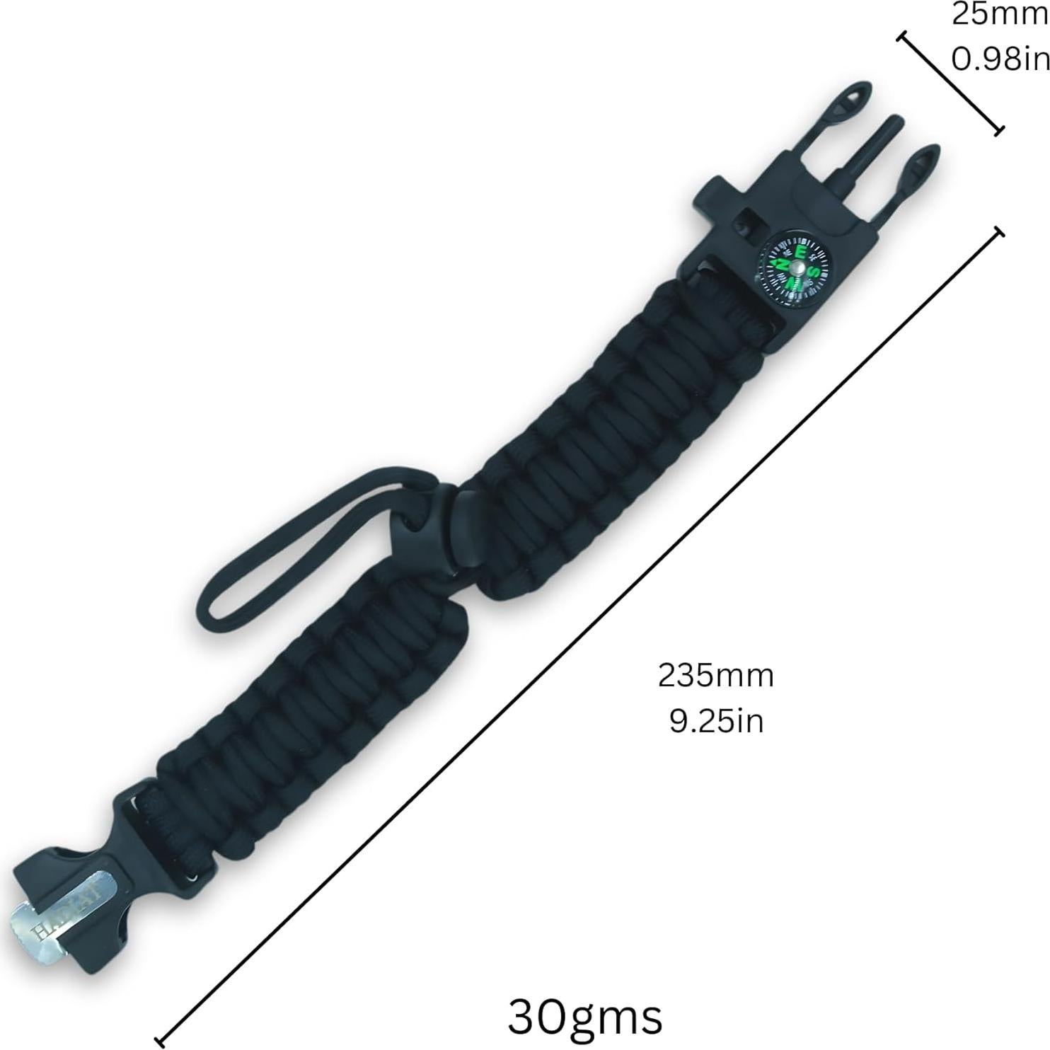 Binoculares Compactos 10x22 Hadiat + Pulsera Paracord 7 en 1