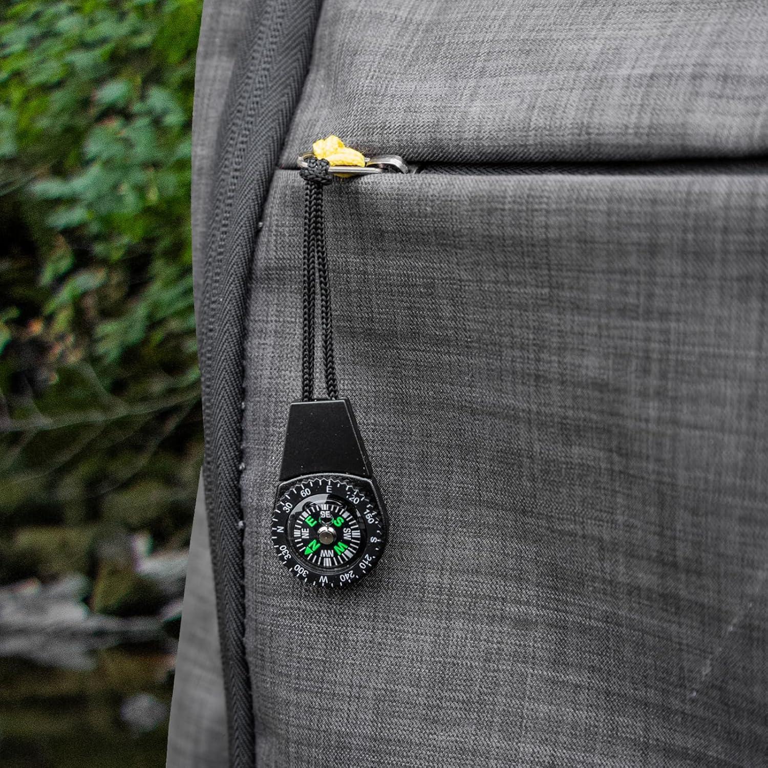 Brújula de Tirador de Cremallera ASR Outdoor - 2 Piezas