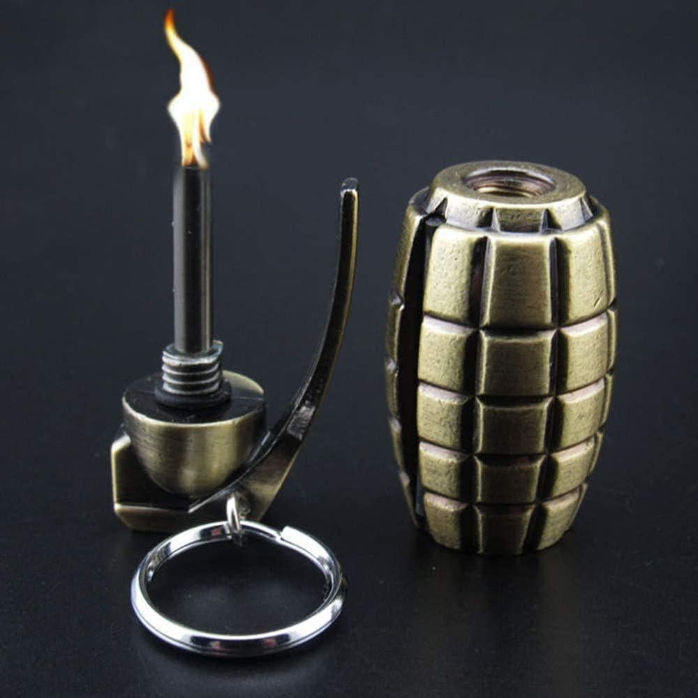 Encendedor de Fósforos Ehopole Dorado para Camping y Supervivencia