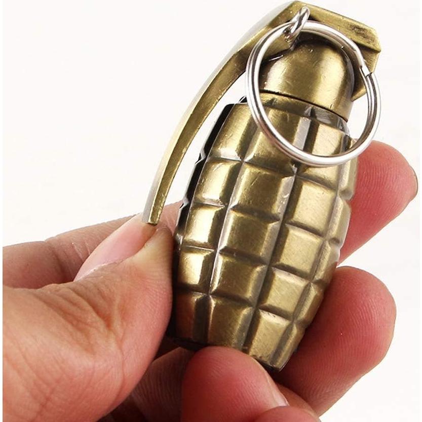 Encendedor de Fósforos Ehopole Dorado para Camping y Supervivencia