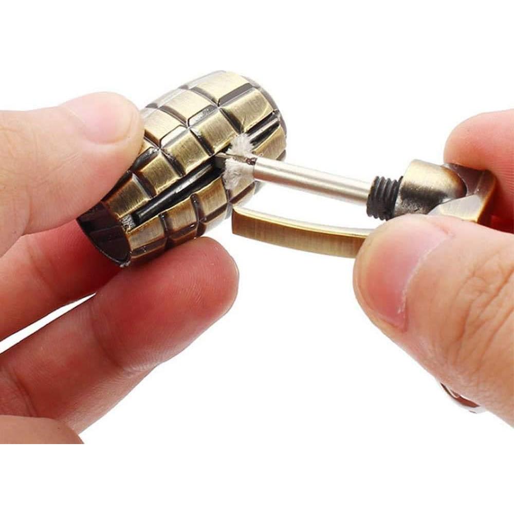 Encendedor de Fósforos Ehopole Dorado para Camping y Supervivencia