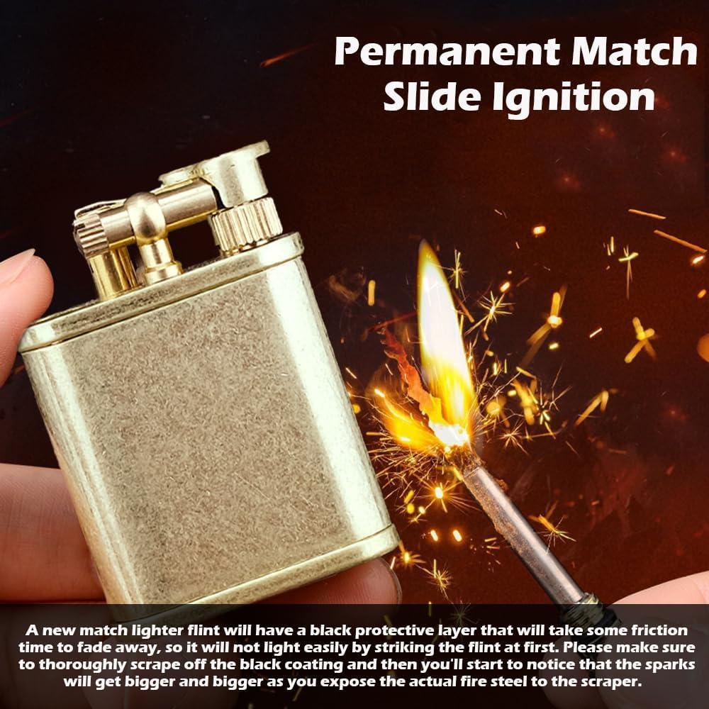 Encendedor Vintage Laicengo 2 en 1 Queroseno 99.7g