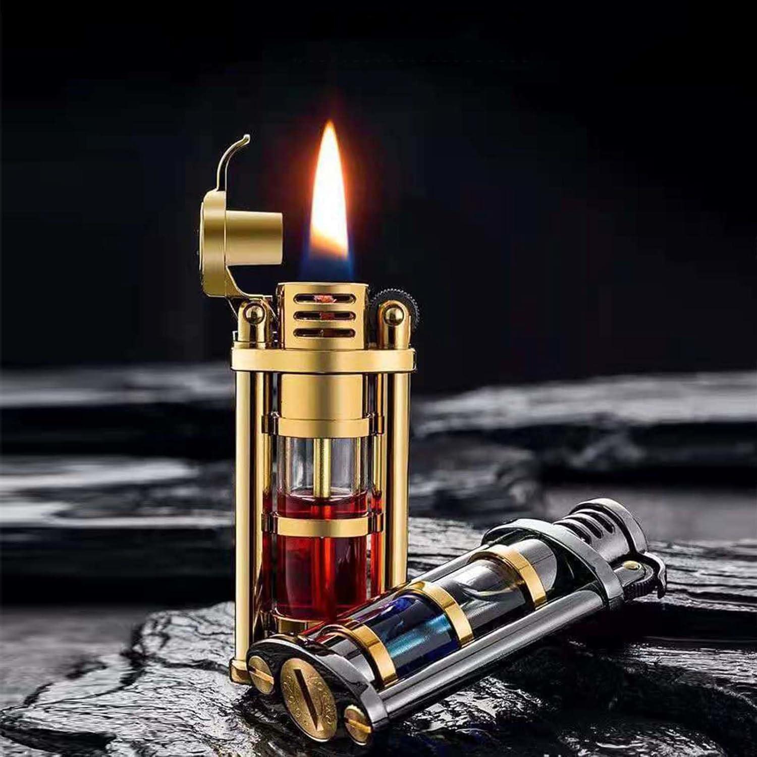 Encendedor Antorcha Recargable Lliang Negro a Prueba de Viento