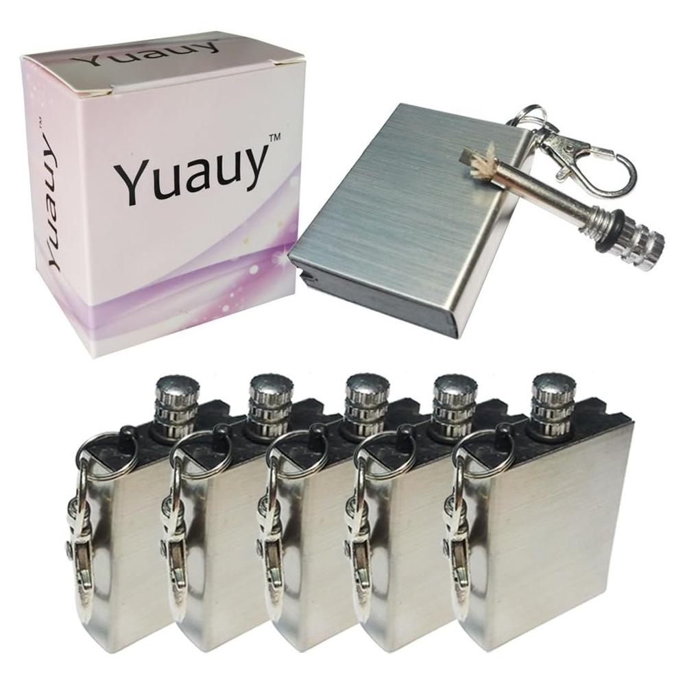 Encendedor de Emergencia Yuauy 5 Pcs Metalico Camping