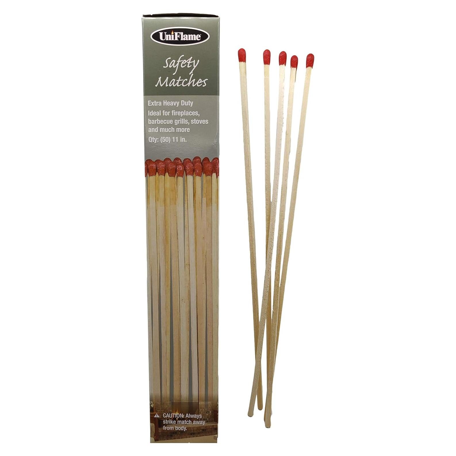 Cerillas de Seguridad Extra Largas FryOilSaver 50 Unidades