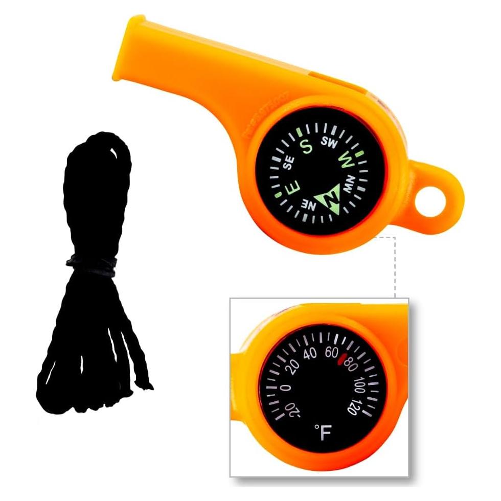 Silbato de Supervivencia 3 en 1 Sun Company TripleWhistle