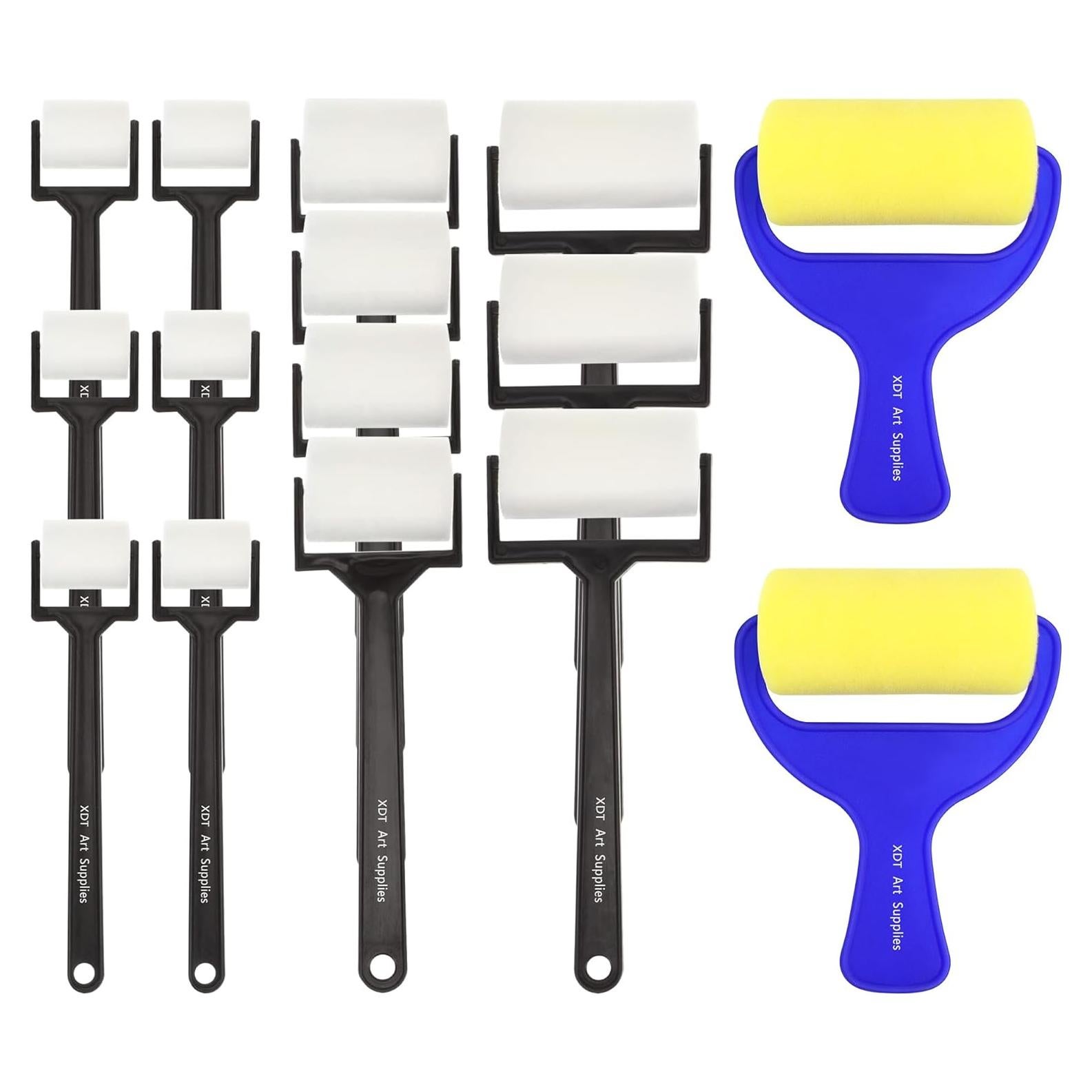 Juego de Rodillos de Esponja para Pintura XDT 15 Piezas