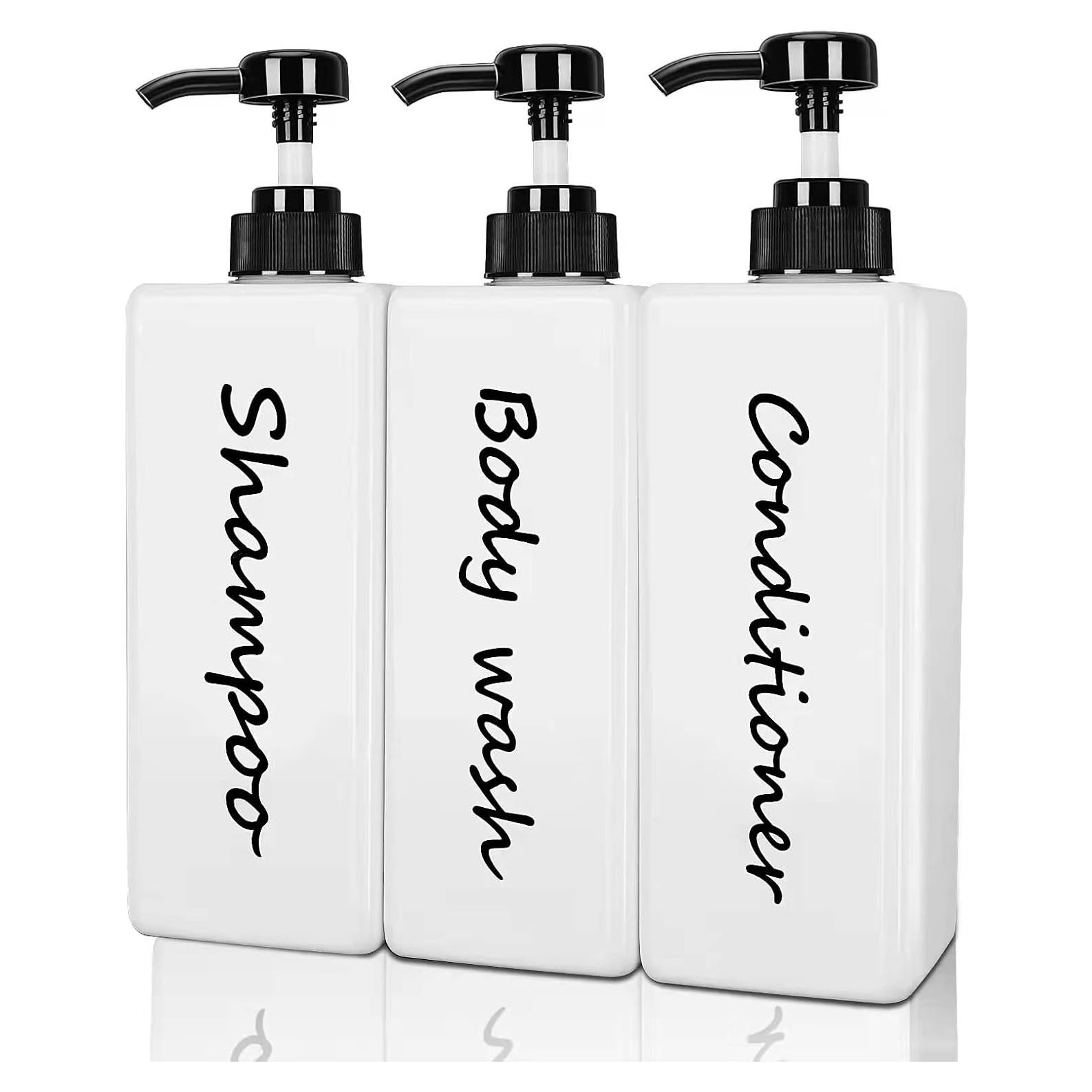 Dispensador de Champú y Acondicionador DIDROOM 3 Botellas 250ml