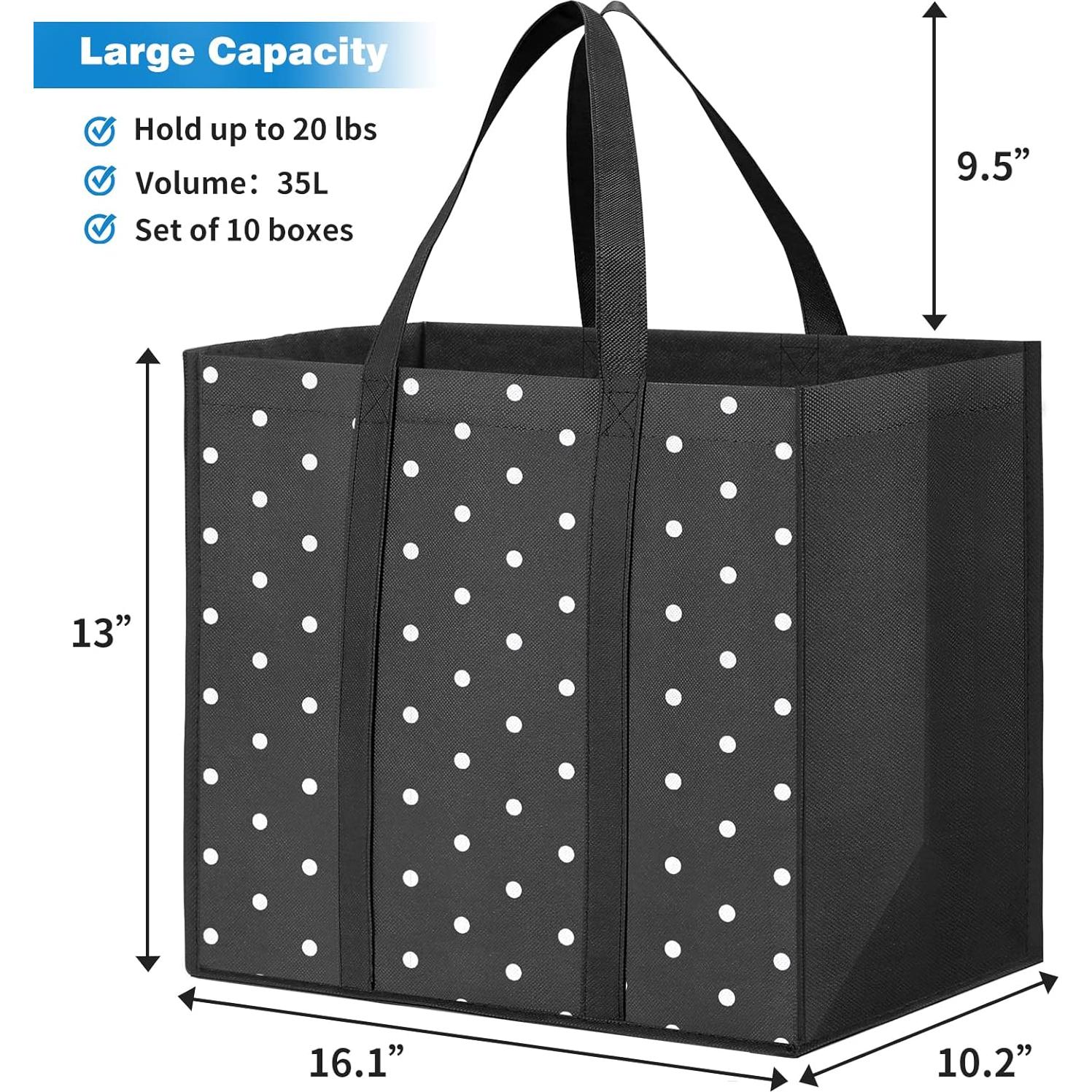 Bolsa de Compras Reutilizable Fabtotes 35L Impermeable