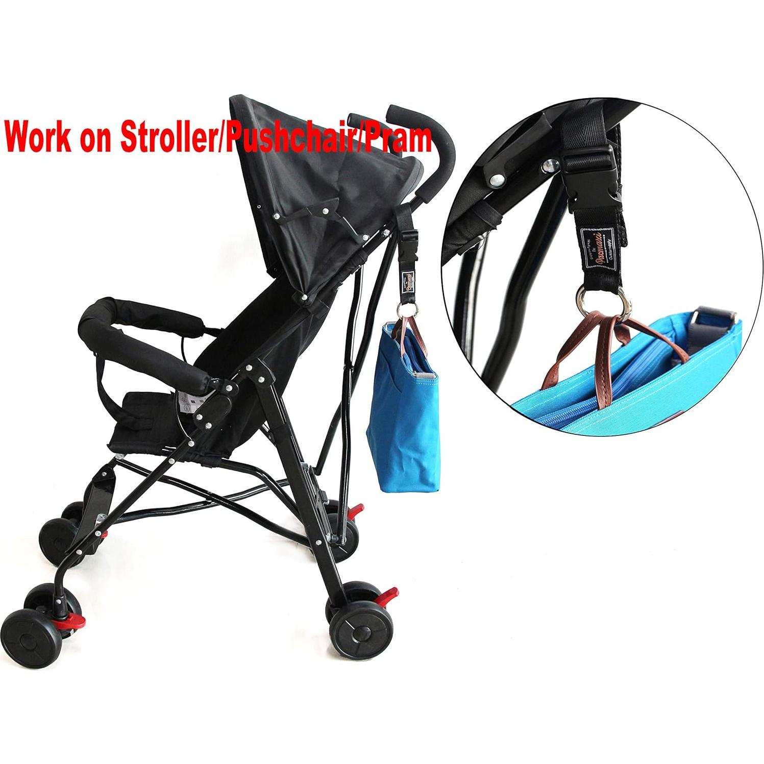 Ganchos Organizadores para Cochecito PACMAXI - 2 Paquetes, 15.88 kg