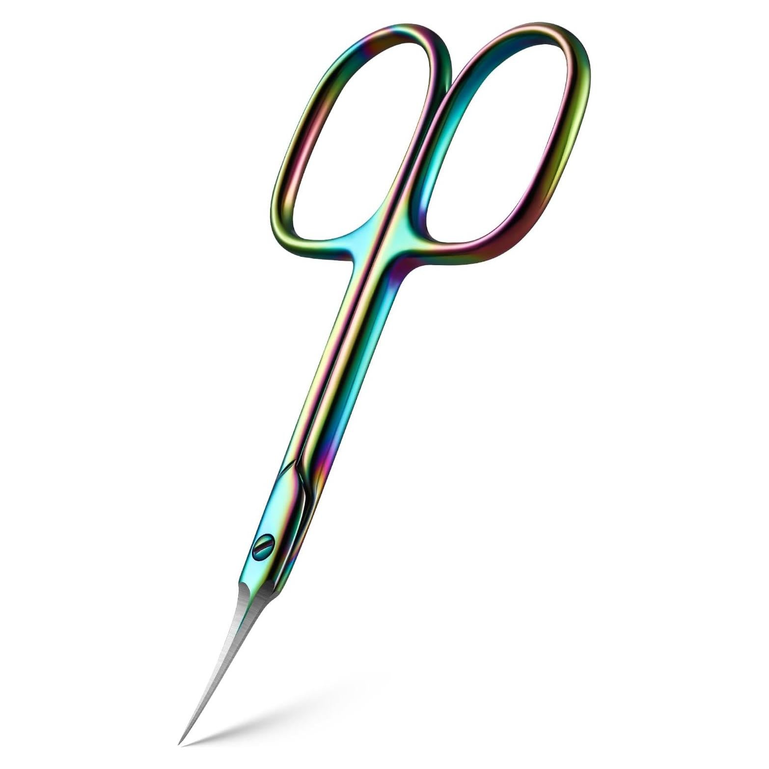 Tijeras Curvadas para Cutículas BEZOX - Acero Inoxidable 1.98 cm