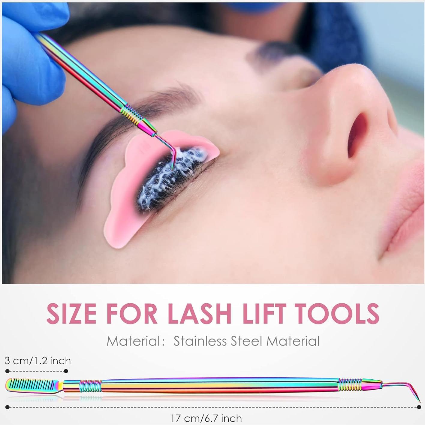 Kit de Elevación de Pestañas Chumia - 52 Piezas con Silicona