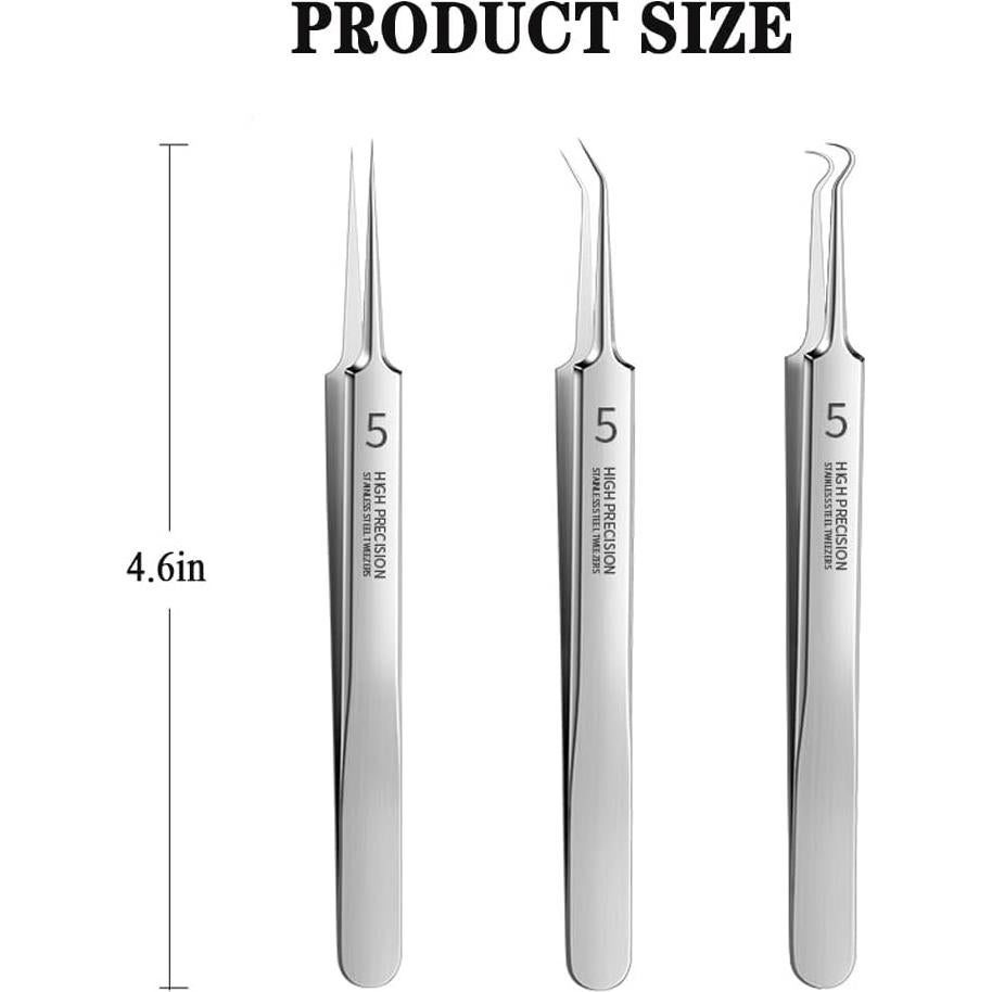 Kit Removedor de Puntos Negros BLAAROOM 3 Piezas Acero Inoxidable