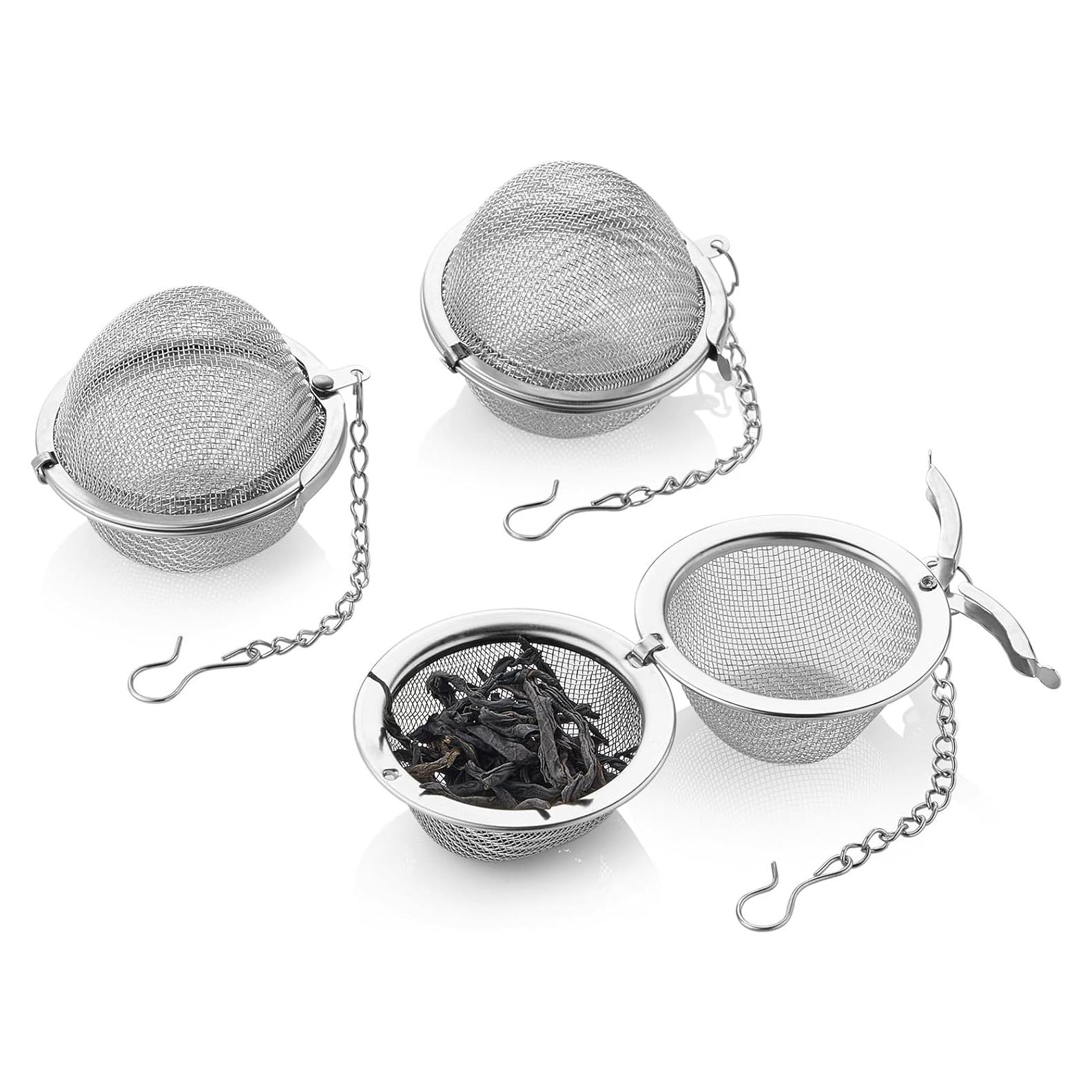 Infusores de Té DOPUDO 3PCS Acero Inoxidable 304 Premium