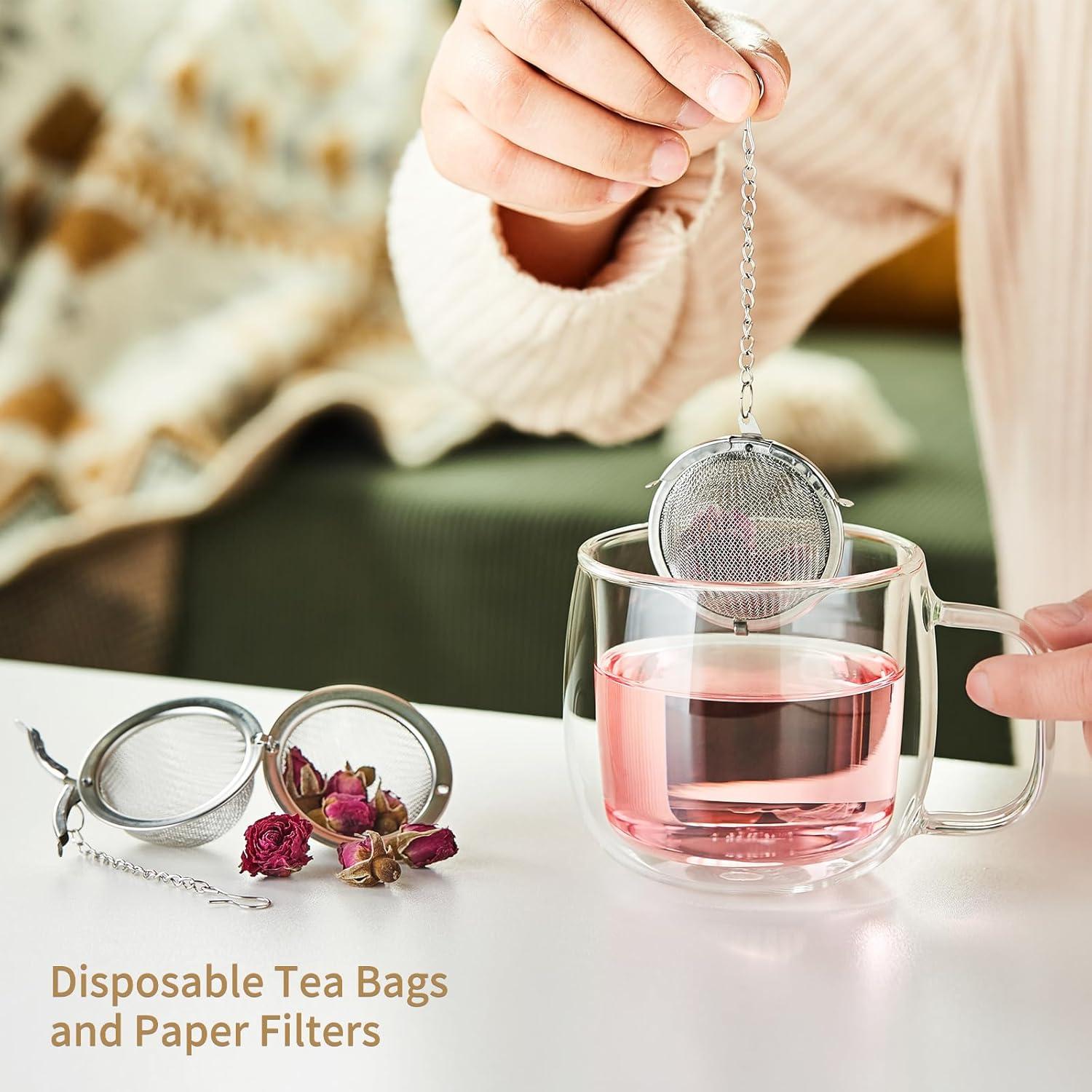 Infusores de Té DOPUDO 3PCS Acero Inoxidable 304 Premium
