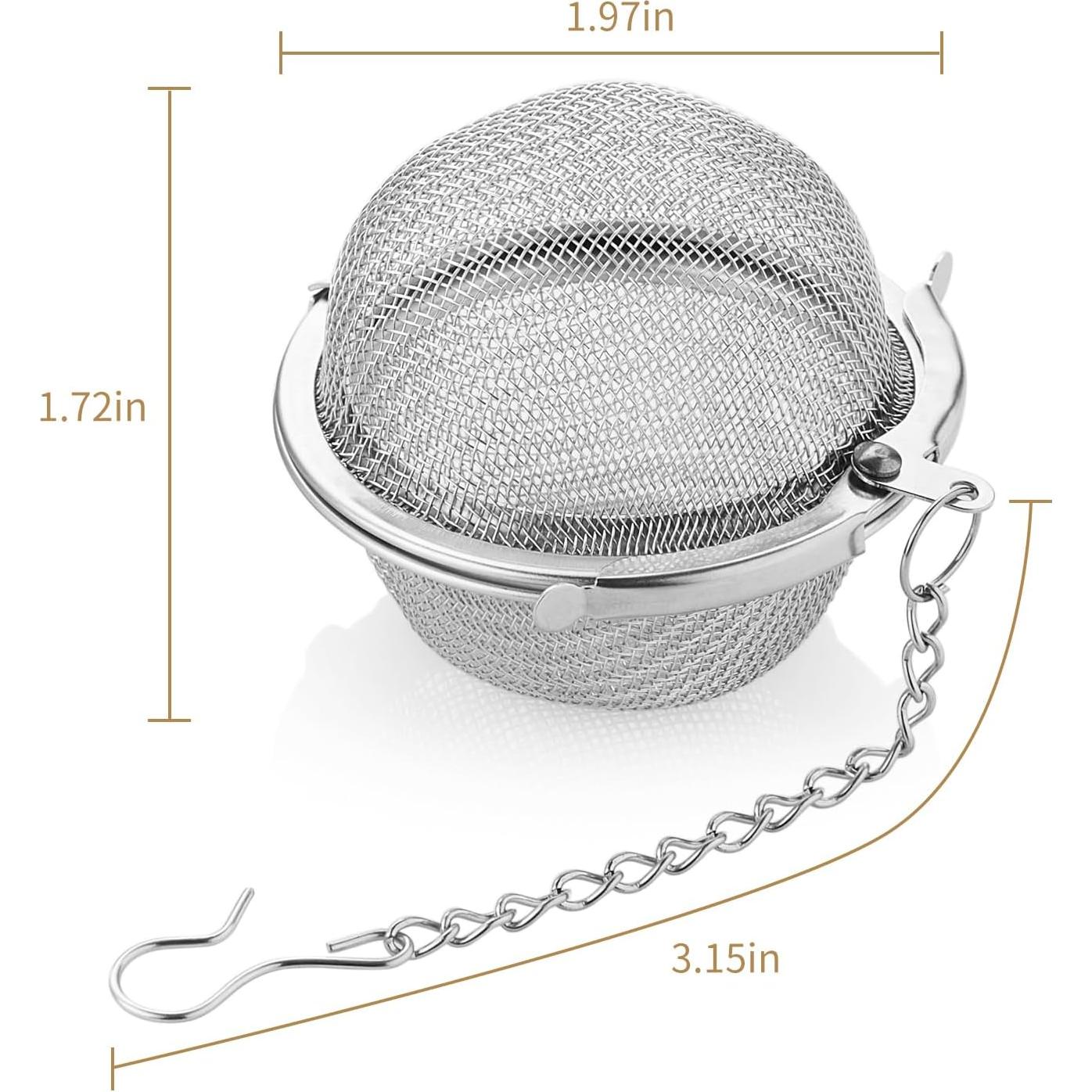 Infusores de Té DOPUDO 3PCS Acero Inoxidable 304 Premium