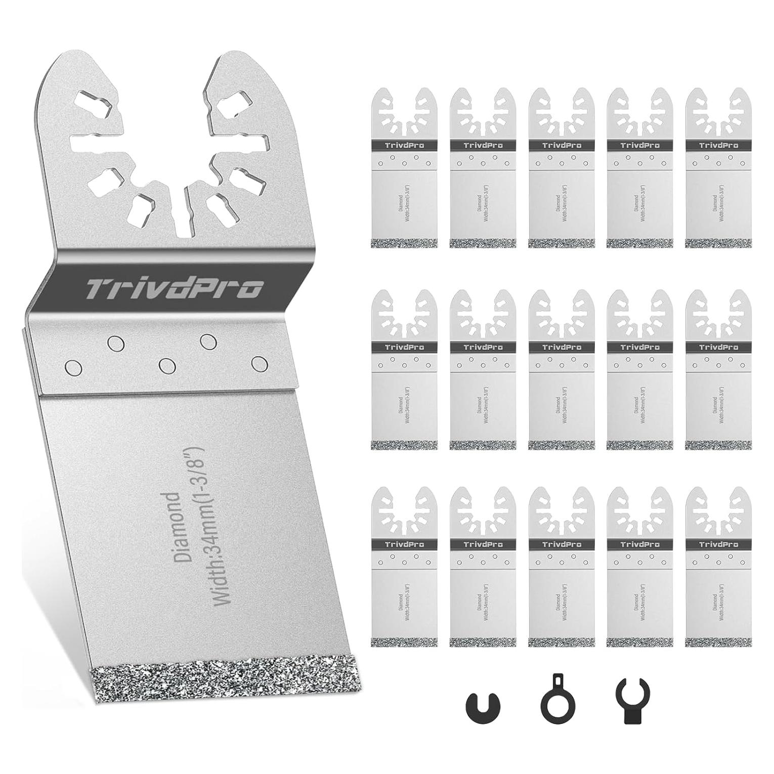 Cuchilla de Eliminación de Lechada TrivdPro 15 Piezas Carburo