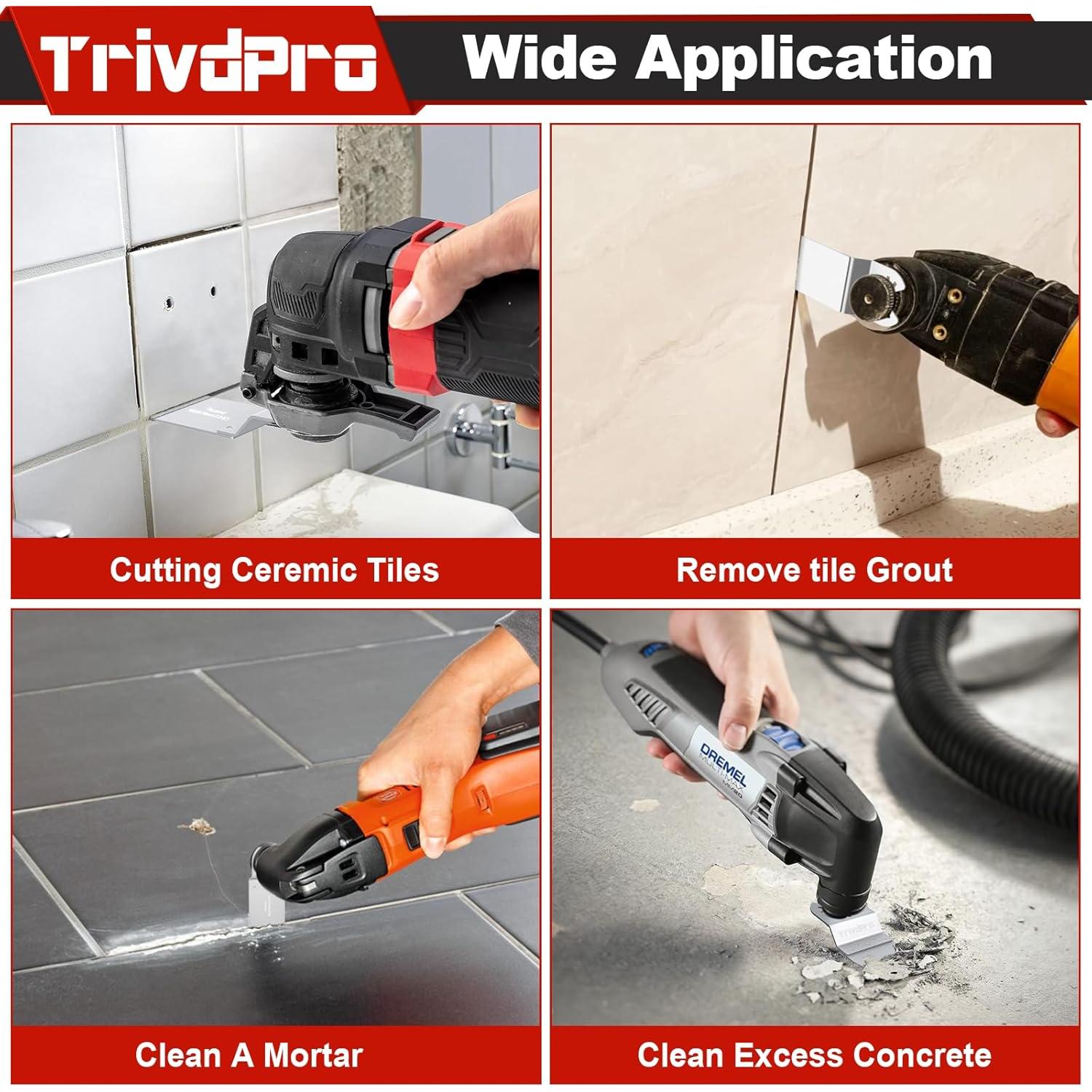 Cuchilla de Eliminación de Lechada TrivdPro 15 Piezas Carburo