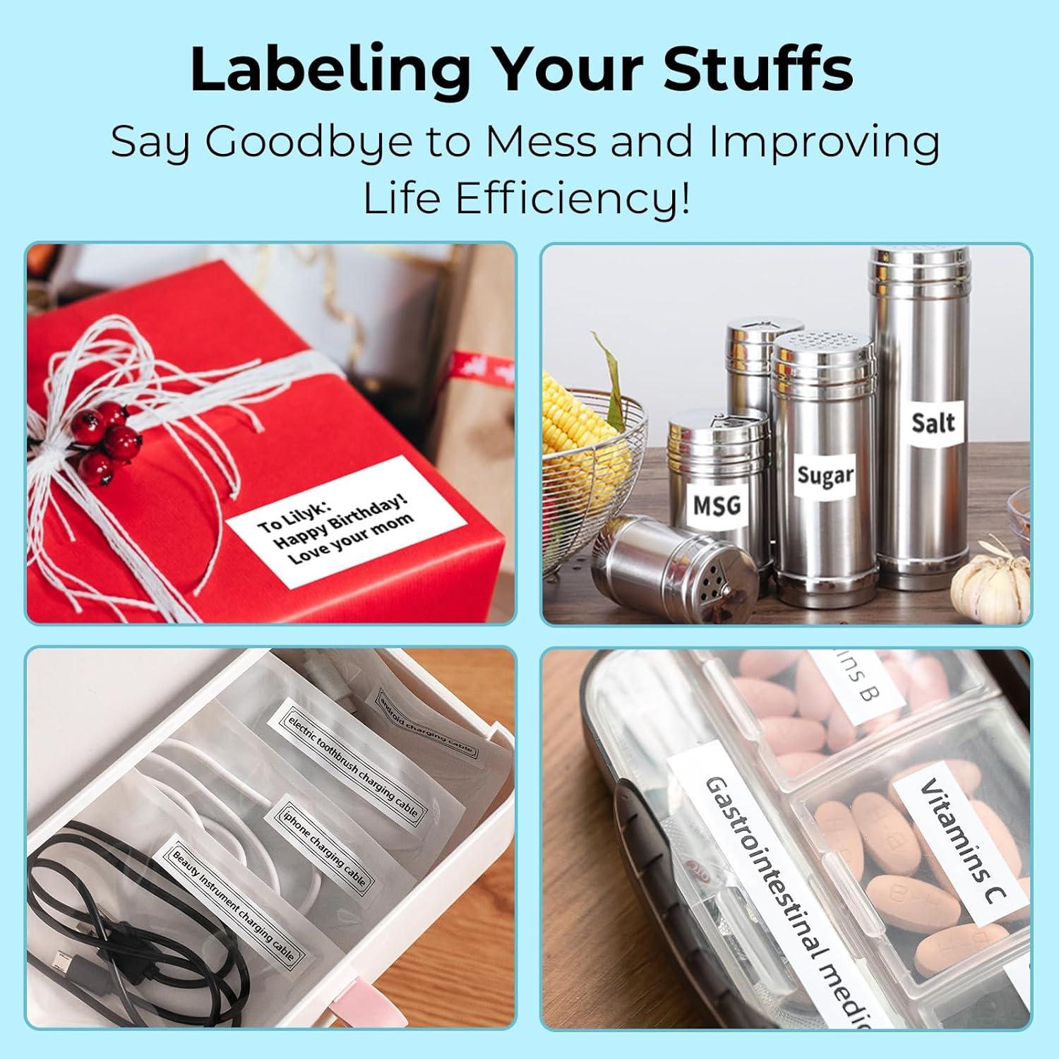 Impresora Portátil Omezizy T02 Bluetooth con 3 Rollos