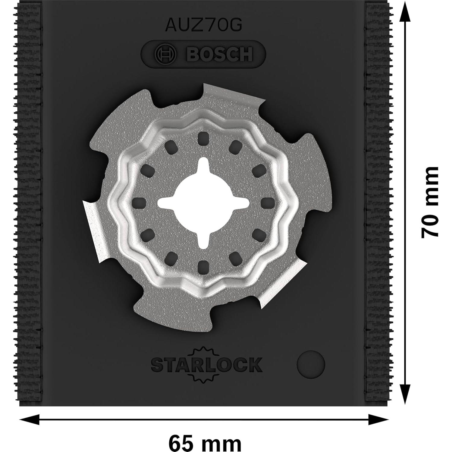 Accesorios Bosch Pro AUZ 70 G para herramienta multifuncional - 5 piezas