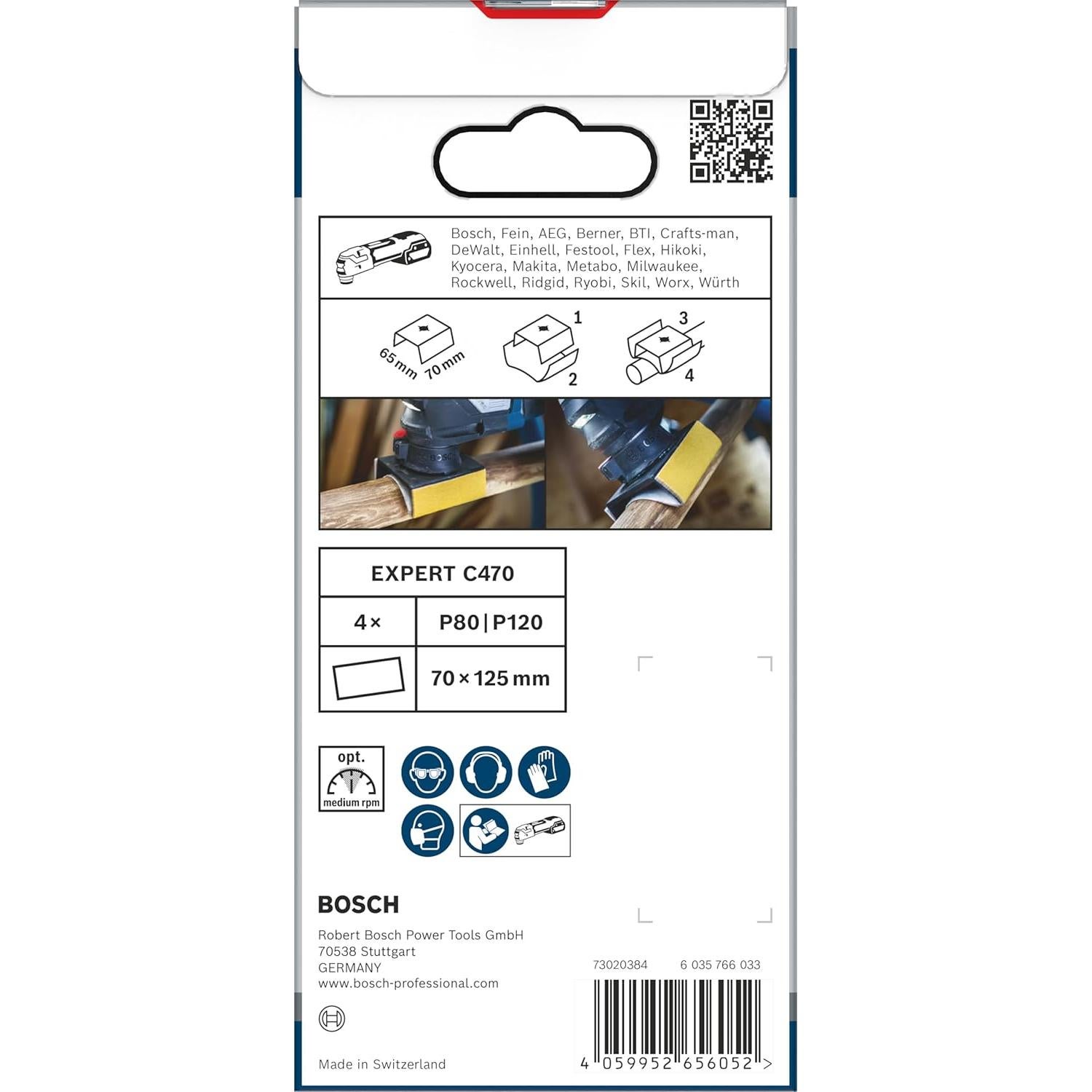 Accesorios Bosch Pro AUZ 70 G para herramienta multifuncional - 5 piezas