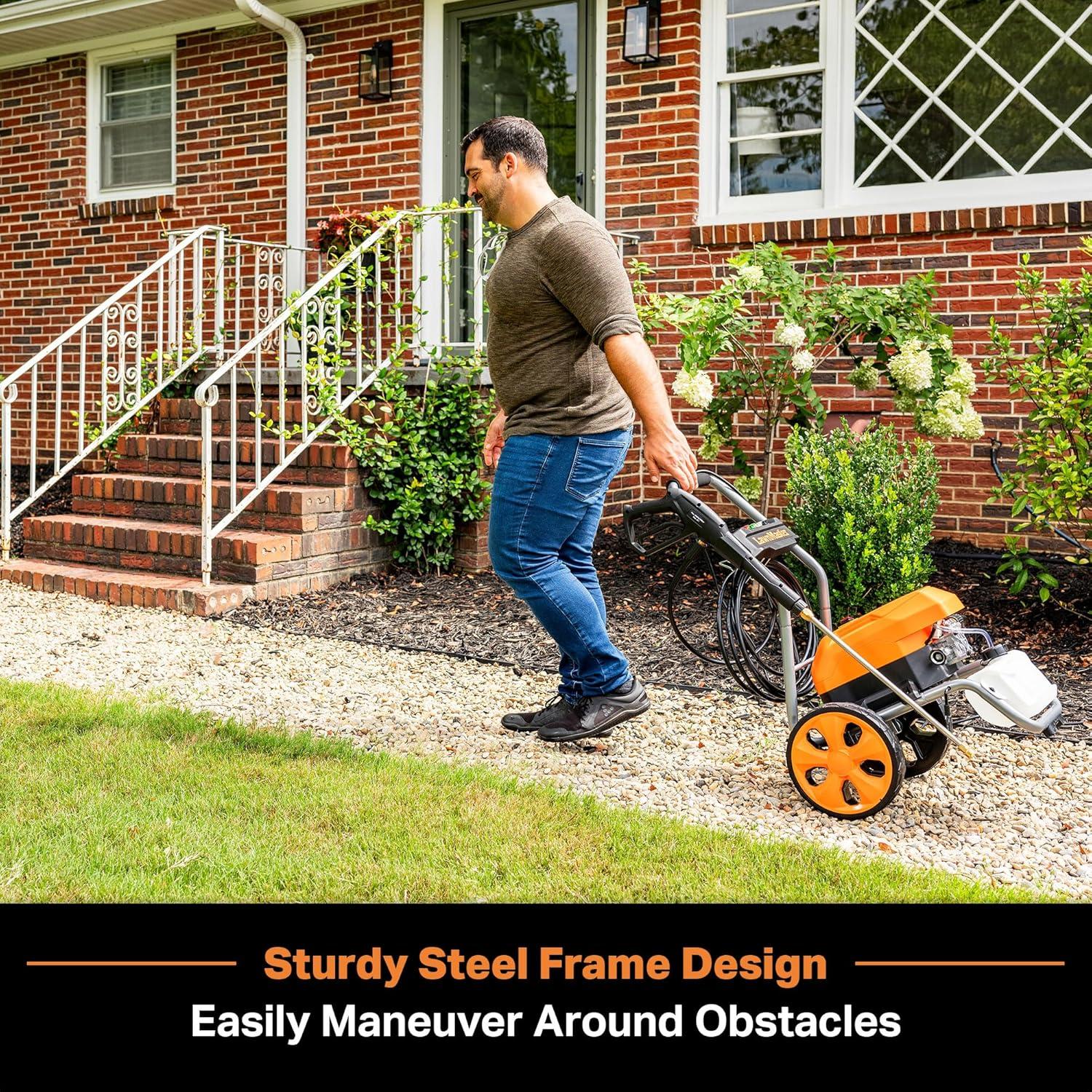 Lavadora a Presión Eléctrica LawnMaster LT2100B 2300 PSI 1.2 GPM