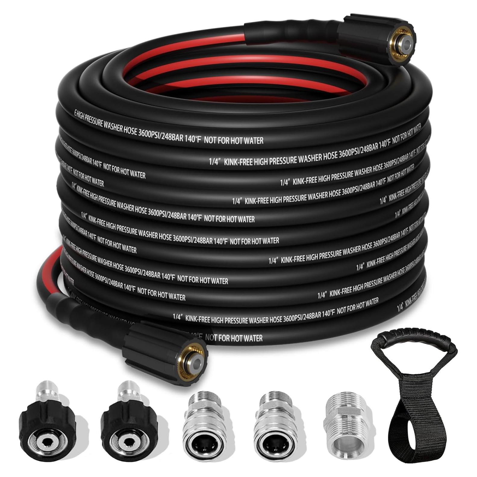 Manguera de Lavadora a Presión Zebra Clean 15.24 m 3600 PSI