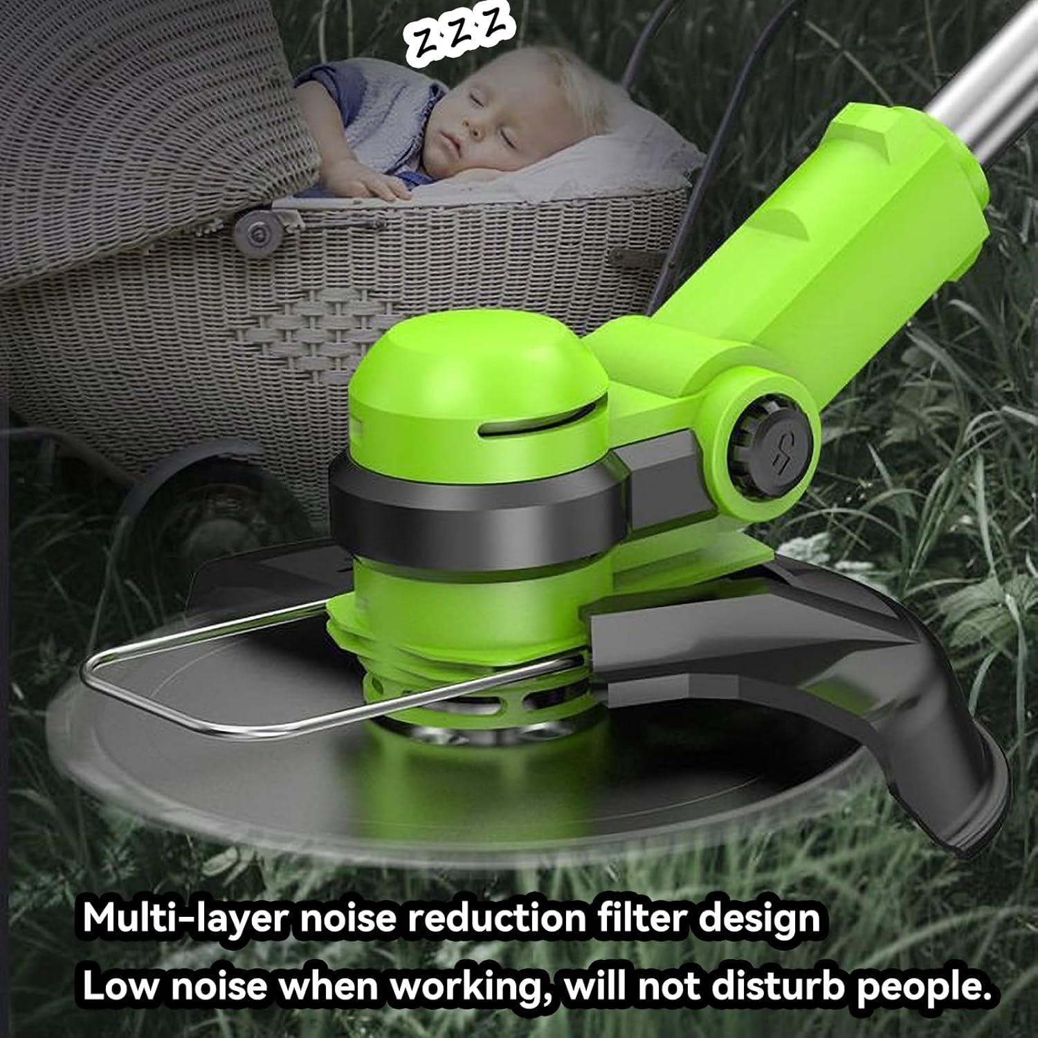 Desmalezadora Inalámbrica TWEFGFT 20V 30.48 cm Verde