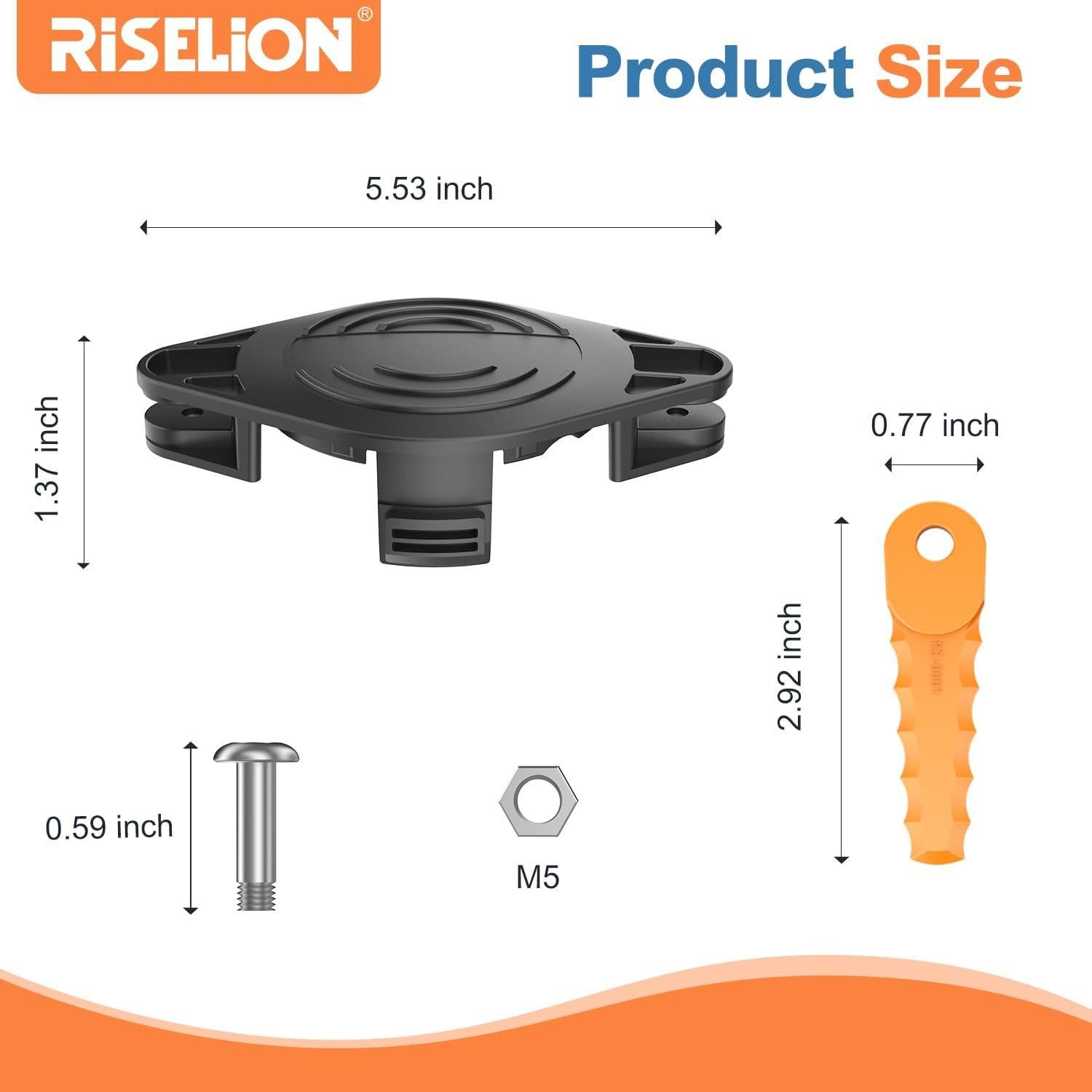 Cabezal de cuchilla RISELION para desmalezadora Black and Decker