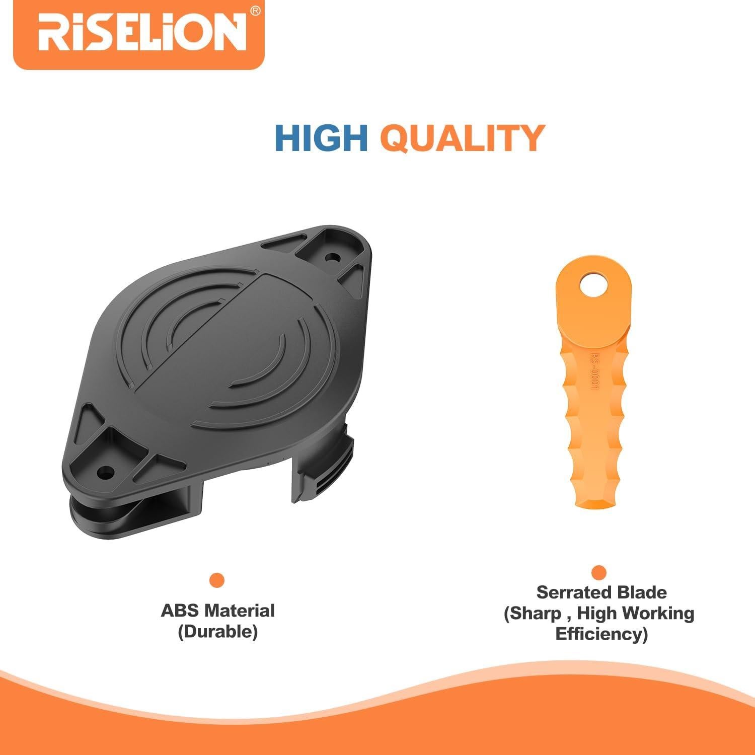 Cabezal de cuchilla RISELION para desmalezadora Black and Decker