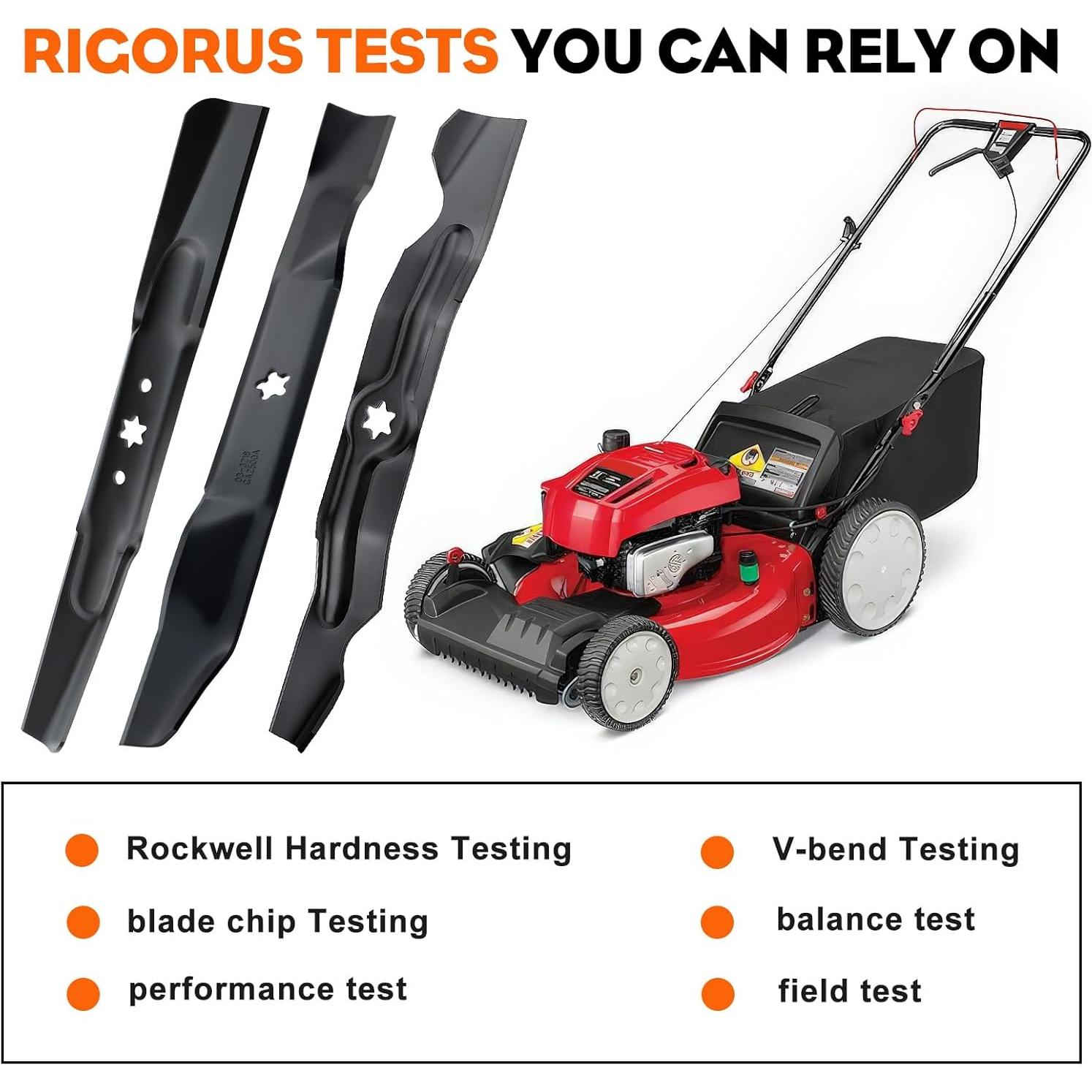 Cuchilla de Mulching Hipa 942-0741A para Cortacésped 21"