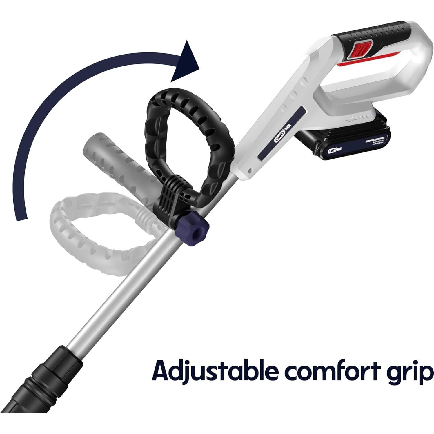 Cortadora de Césped Inalámbrica QWD 20V 12" con Batería