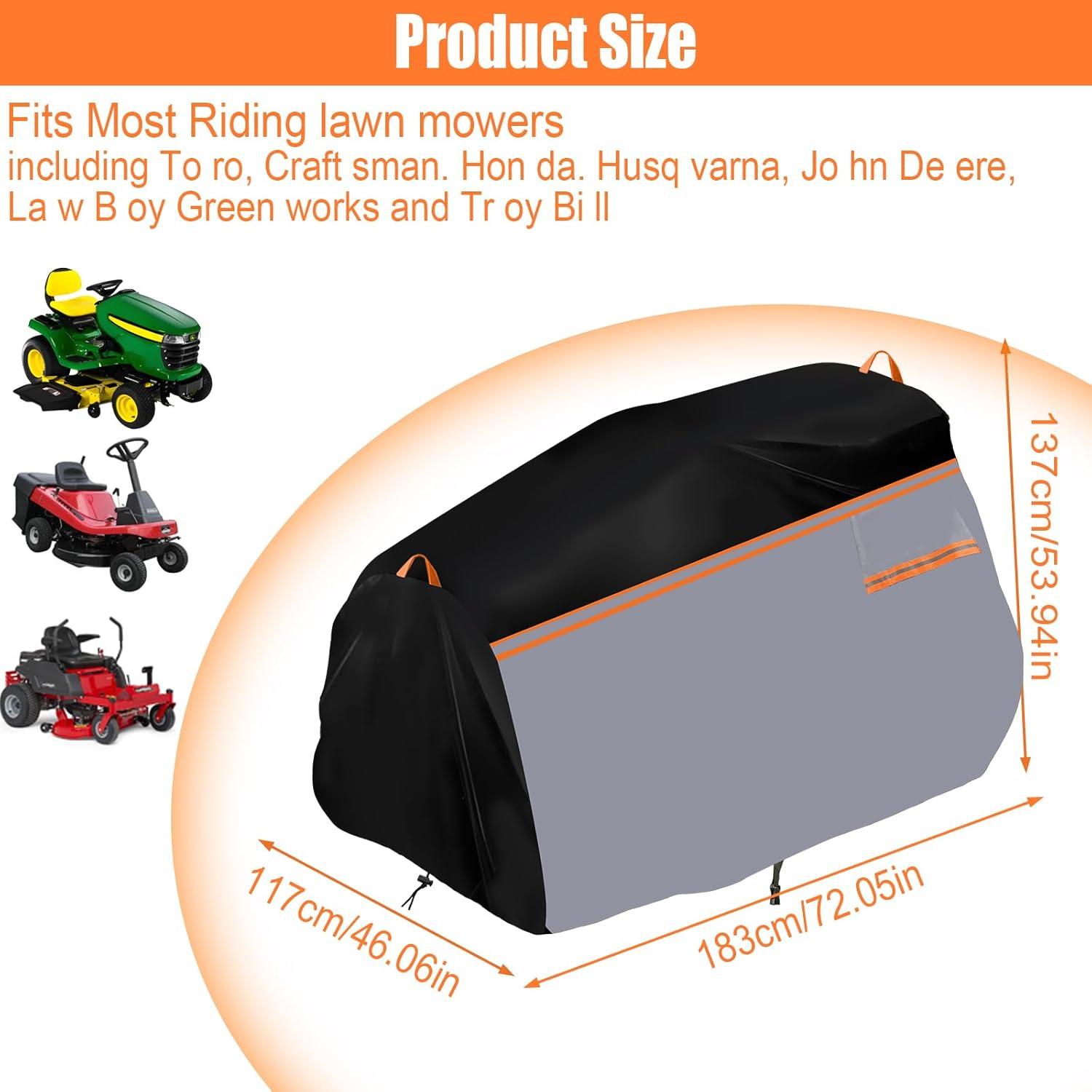 Cubierta para Cortacésped John Deere EGO Toro Craftsman 1.83m