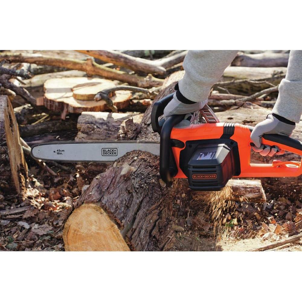 Motosierra Eléctrica BLACK+DECKER CS1518, 15 Amp, 45.72 cm