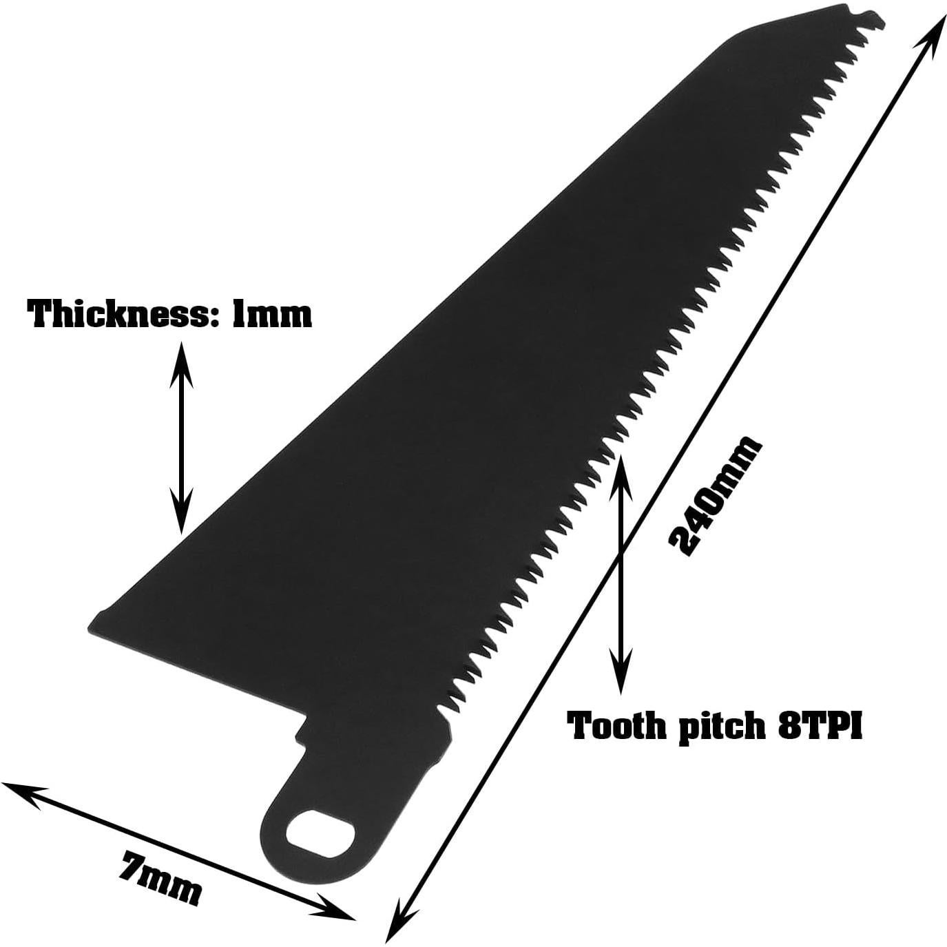 Hojas de Sierra Recíproca eMagTech SPC240 240mm 8TPI Acero