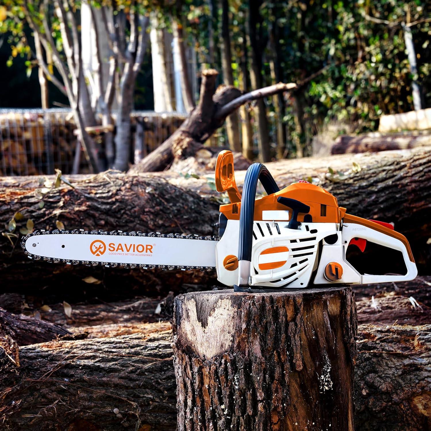 Cadena de Motosierra Savior 30 cm 45DL .043" 3/8" LP - Reemplazo