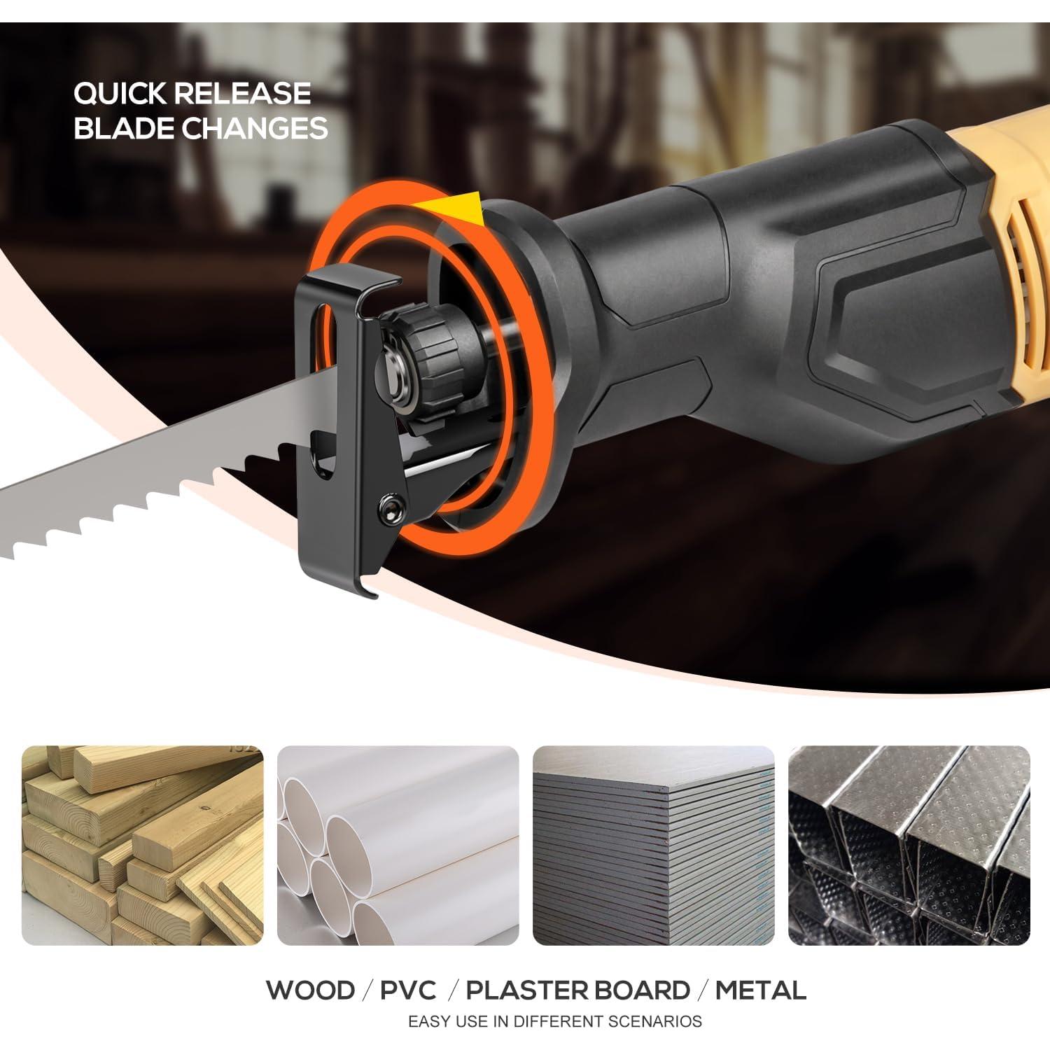 Sierra Recíproca Eléctrica Inequalit 6A 3000SPM 11.4cm