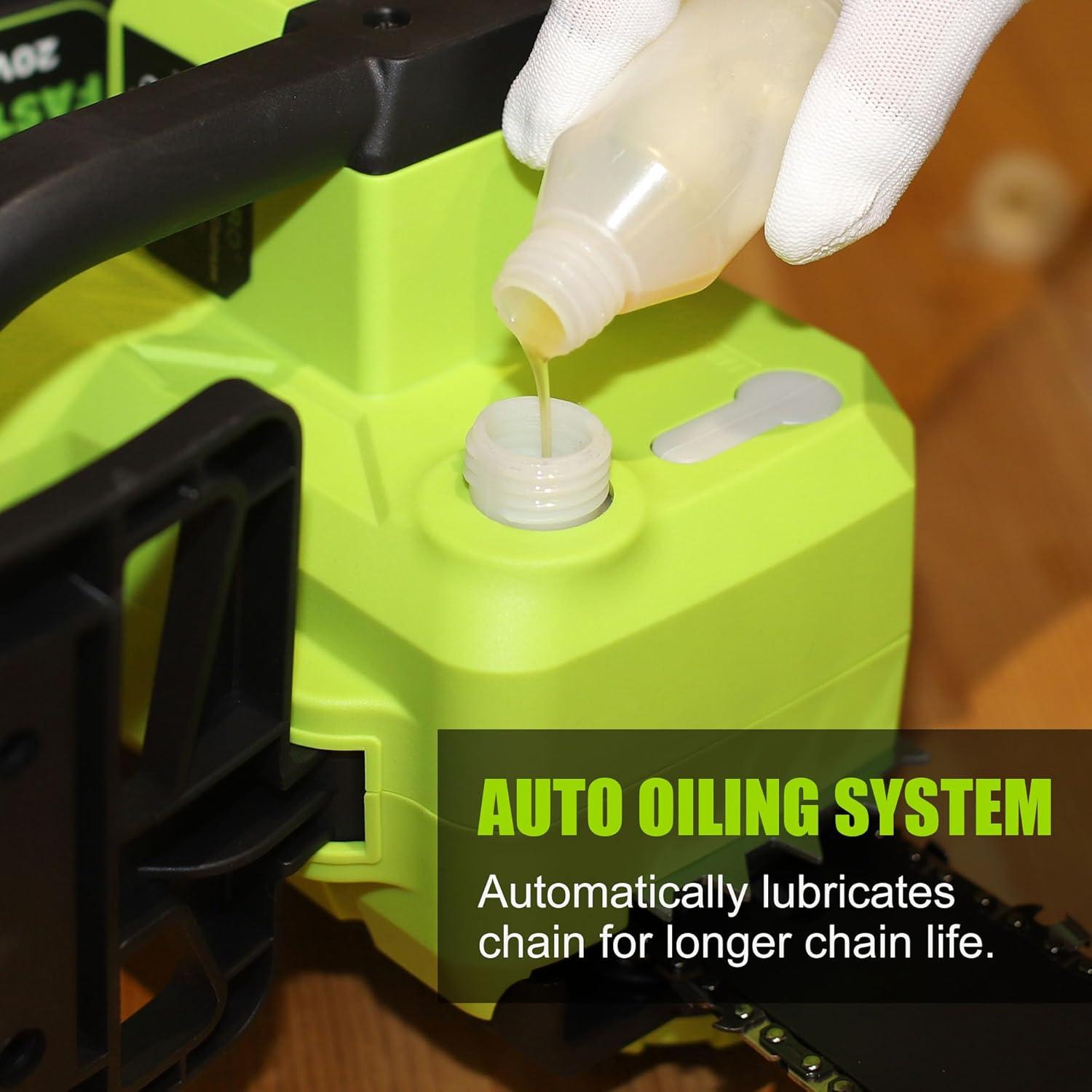 Motosierra Inalámbrica FASTPRO 40V 16" con 2 Baterías 4.0Ah