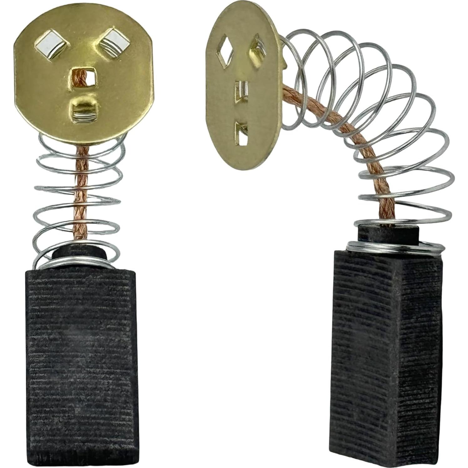 8 Cepillos de Carbono HHLZDHH para Black & Decker 145323