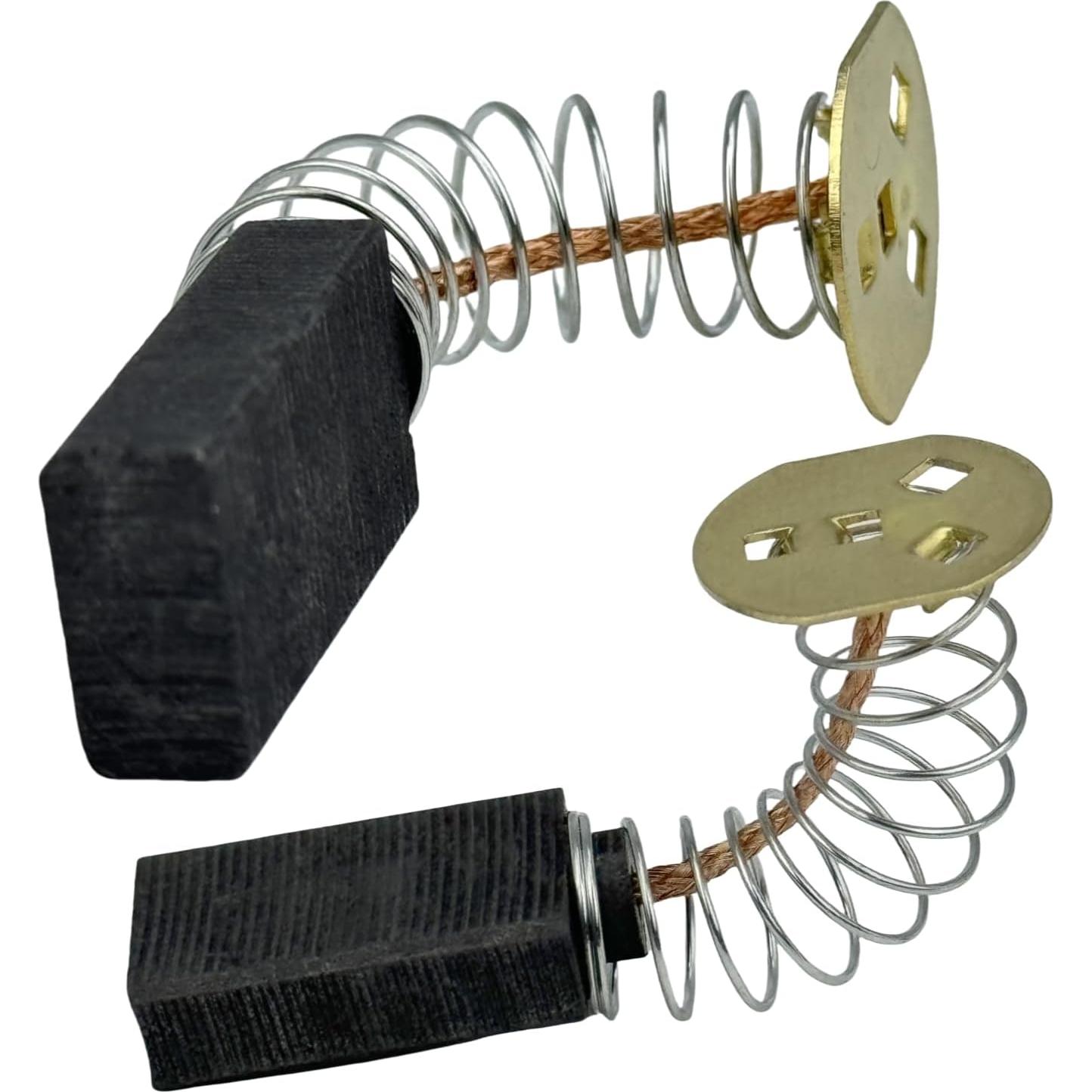 8 Cepillos de Carbono HHLZDHH para Black & Decker 145323