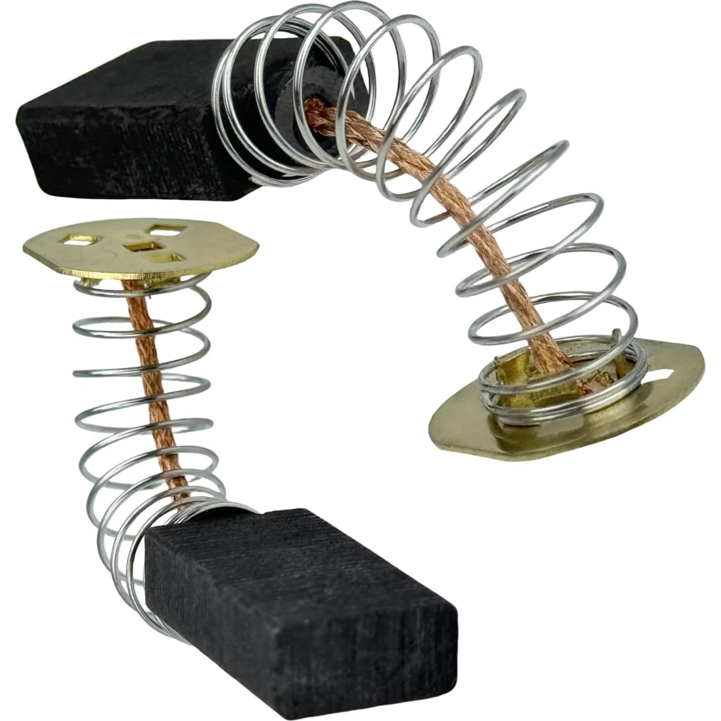 8 Cepillos de Carbono HHLZDHH para Black & Decker 145323