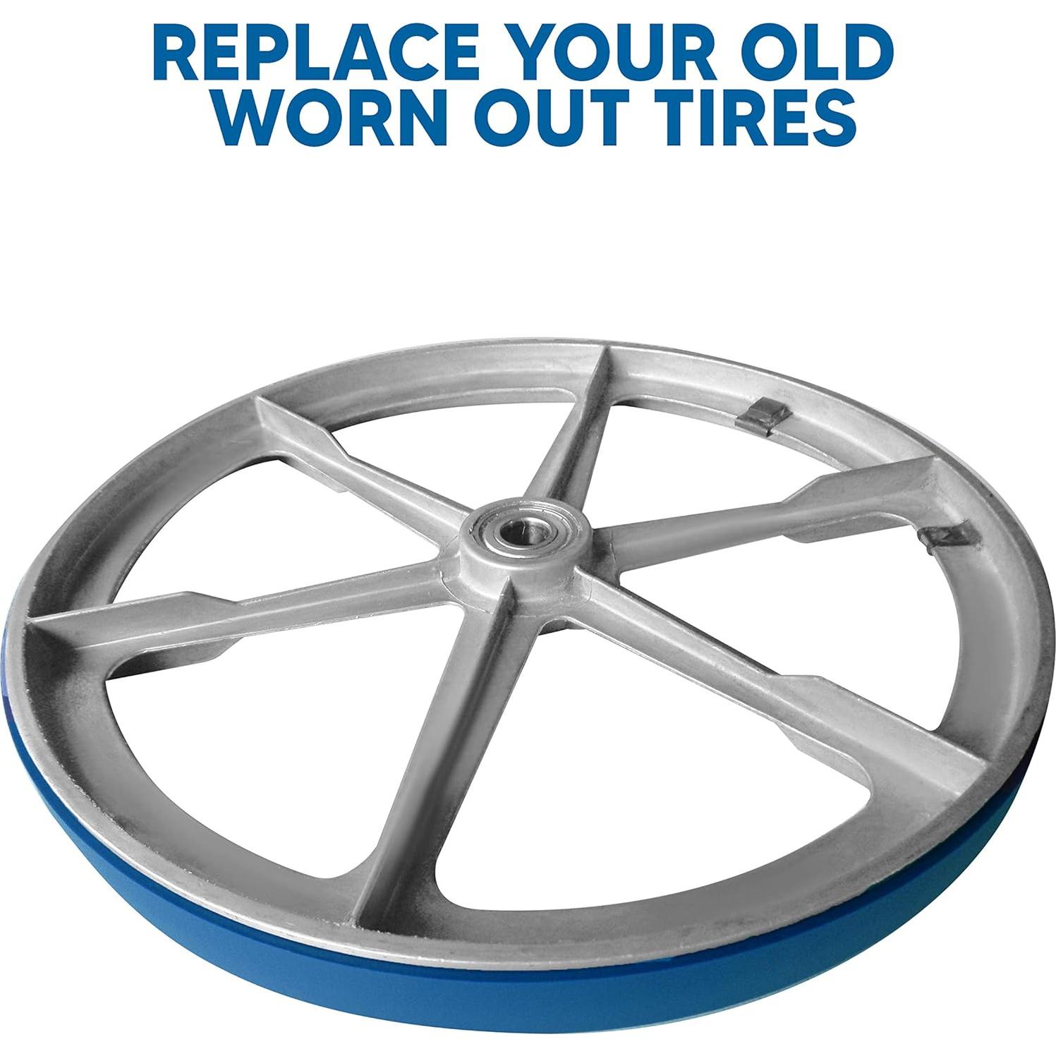 Neumáticos de Uretano DNLK para Sierra de Banda 19.05 cm - Paquete de 2