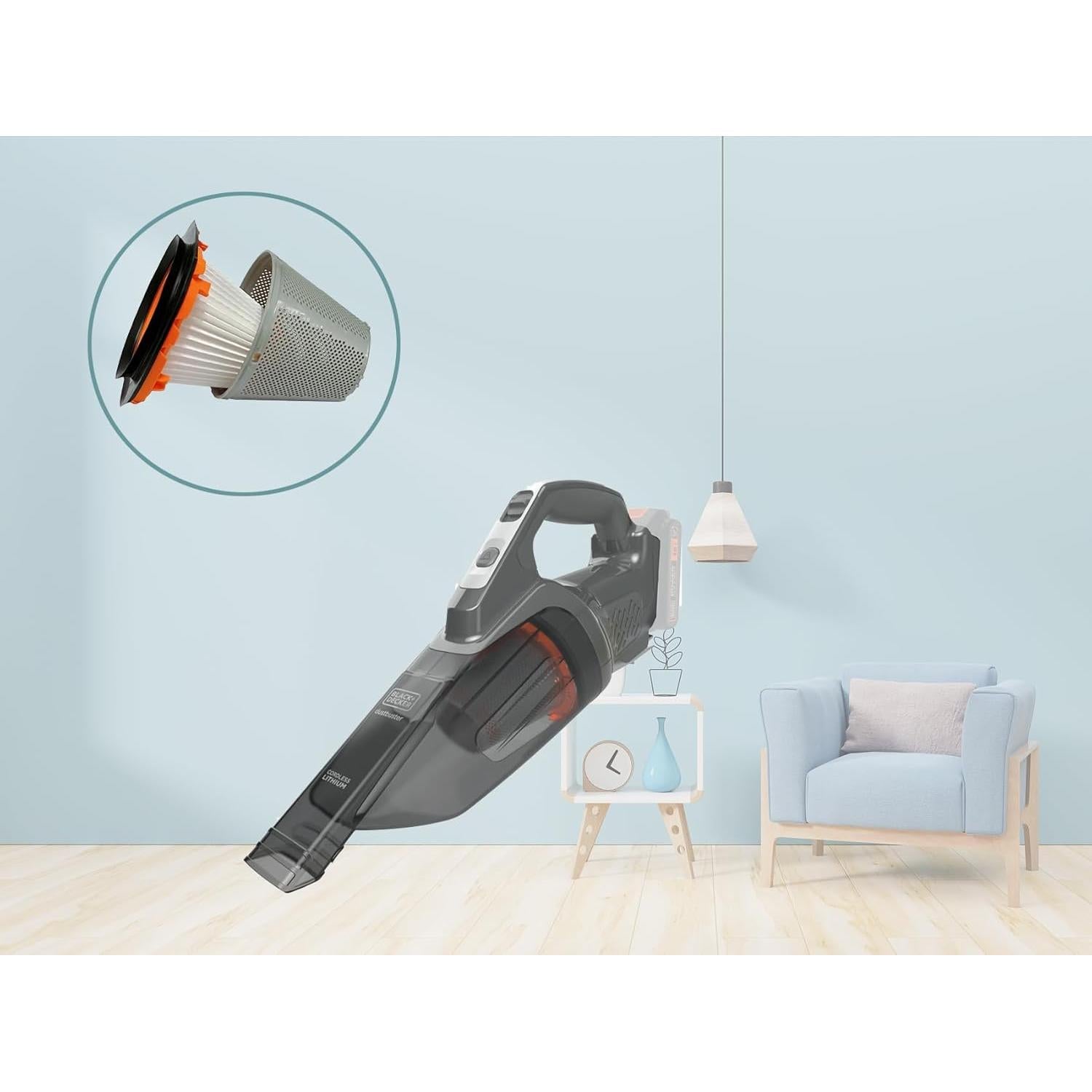 Kit de Filtros HEPA Moreffi para Aspiradora Black & Decker Dustbuster