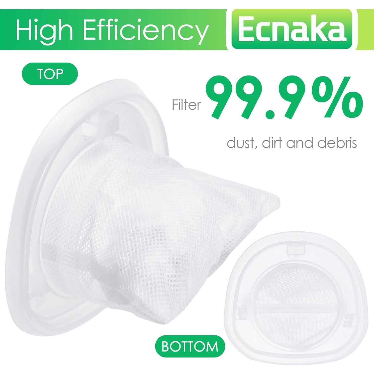 Paquete de 6 Filtros HNVCF10 para Aspiradoras Black y Decker