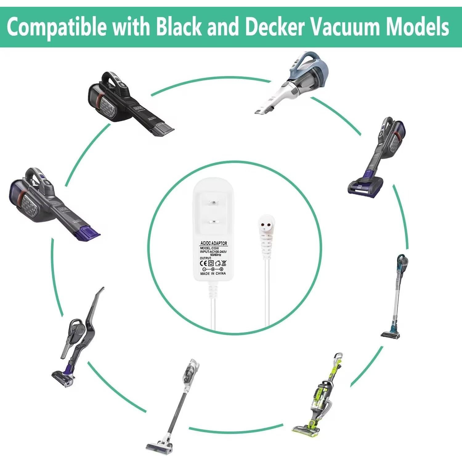 Cargador Adaptador Reemplazo Black & Decker 23V 400mA