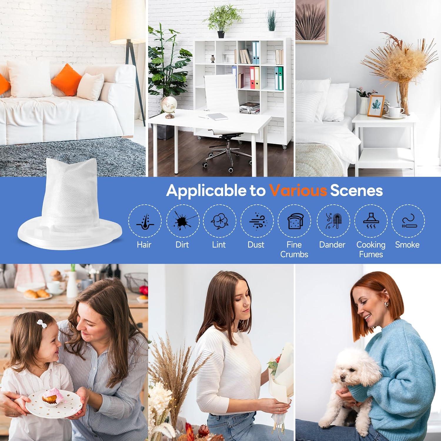 Paquete de 6 Filtros VF110 Aliddle para Aspiradora Black and Decker