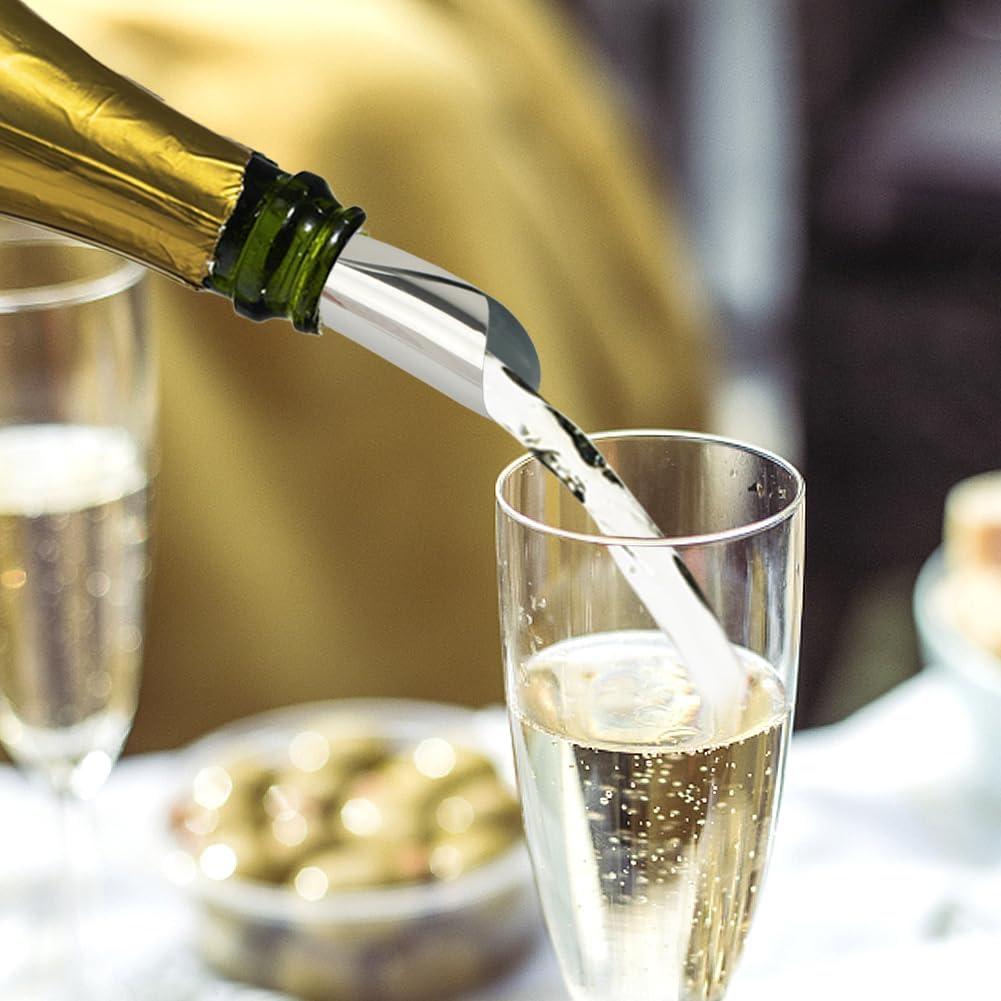 Discos Vertedores de Vino Plateados SYCOOVEN 75mm - 50pcs