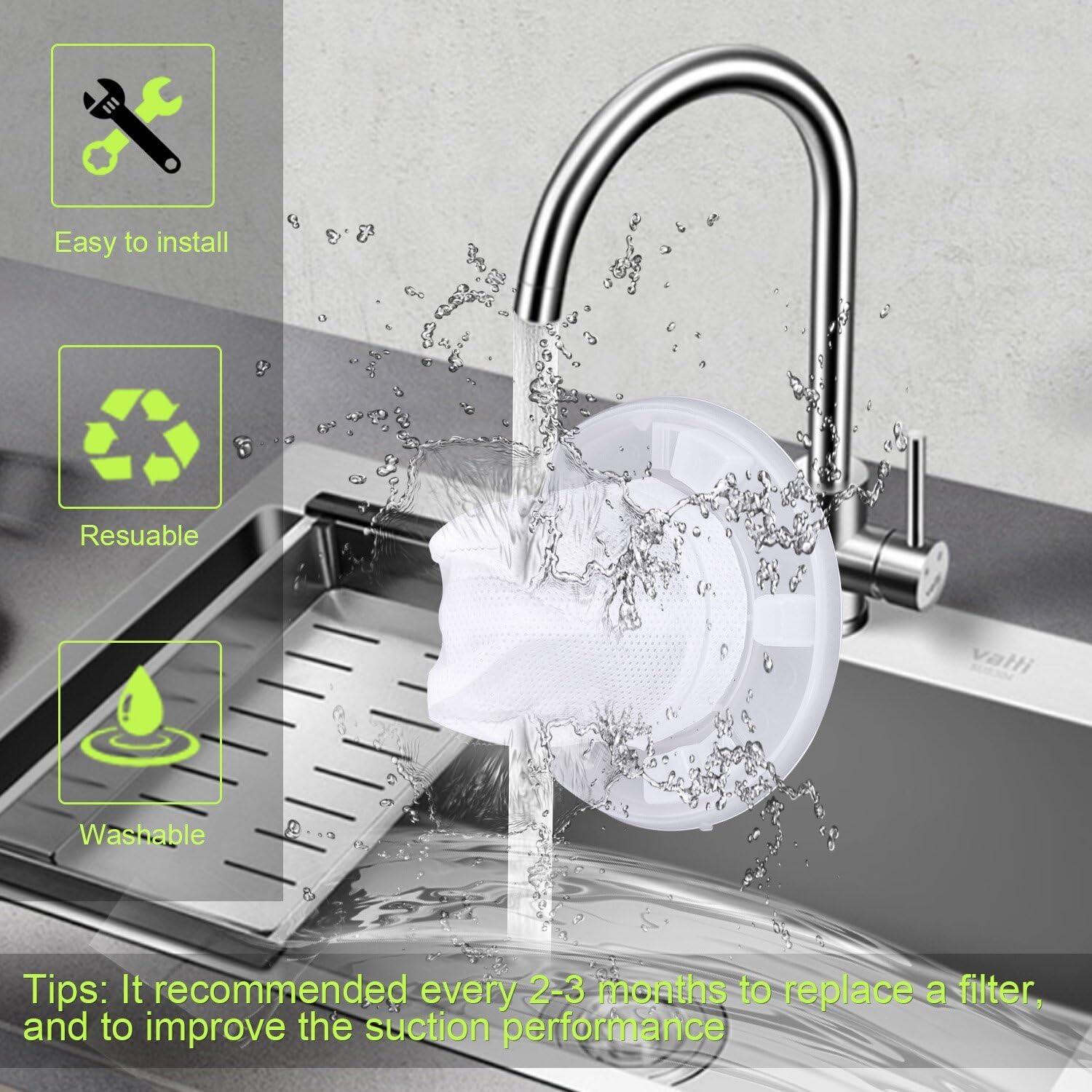 10 Filtros de Reemplazo VF110 para Aspiradora Black & Decker